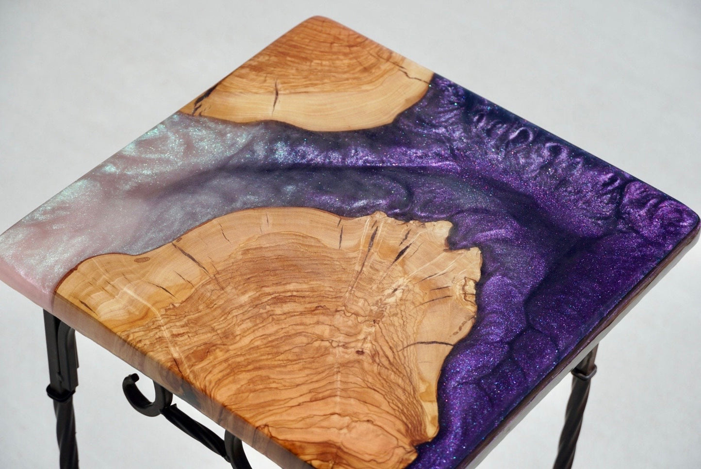 Sunburst colorshift Accent Table, Side Table, End Table