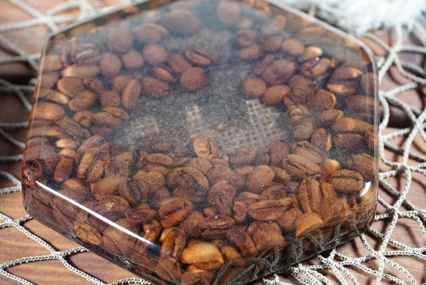 Coffee Bean Coasters