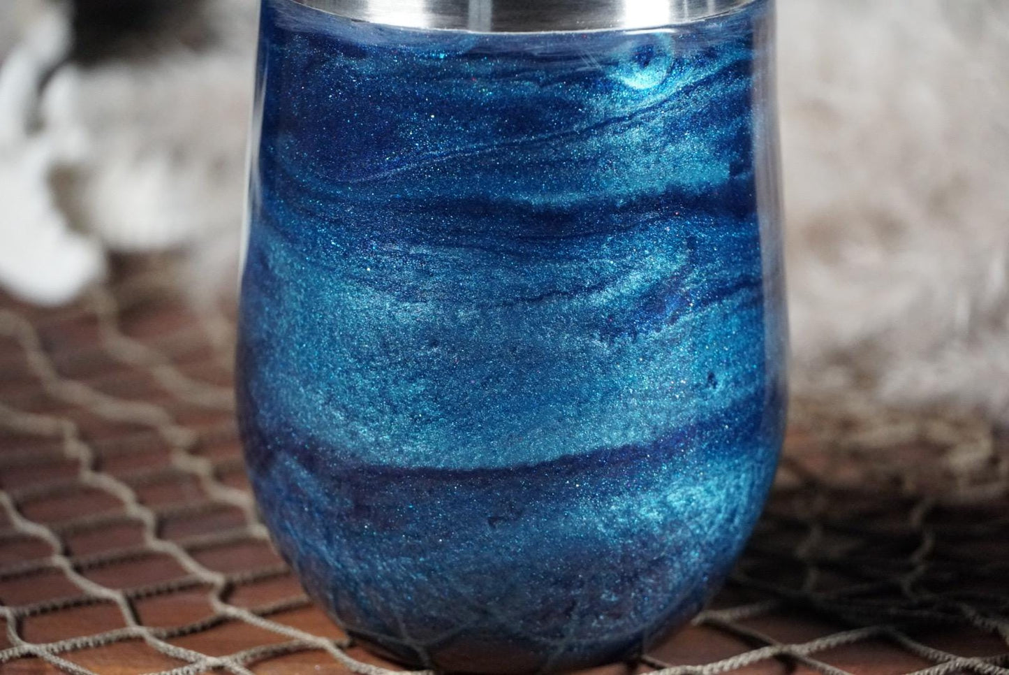 Blue Wine Tumbler | Wine Glasses