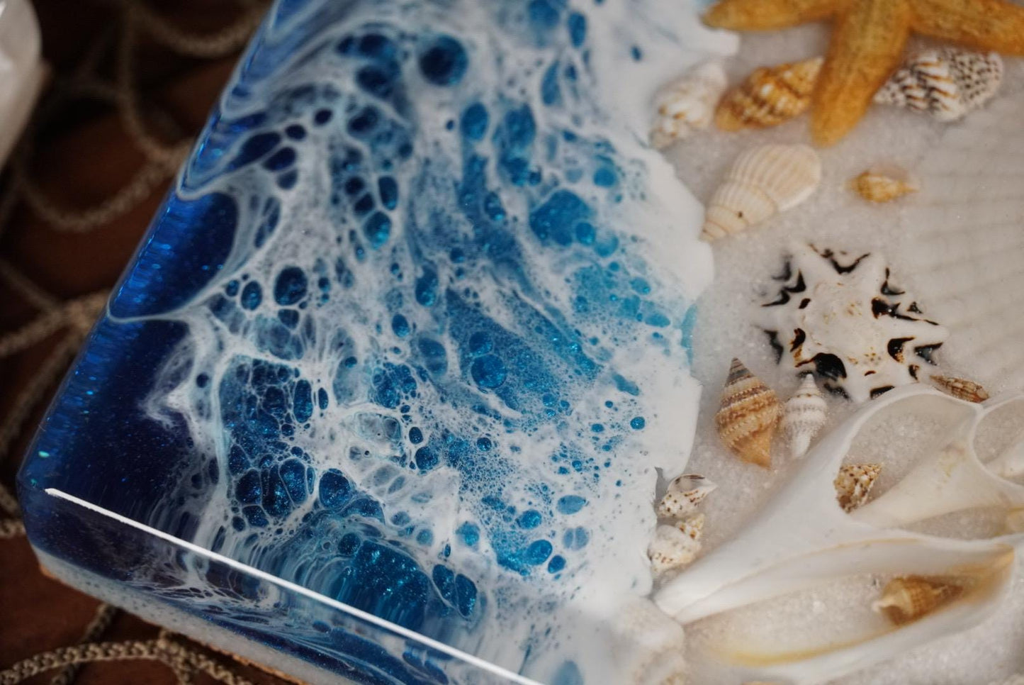 Ocean Waves Sea Scape Coasters