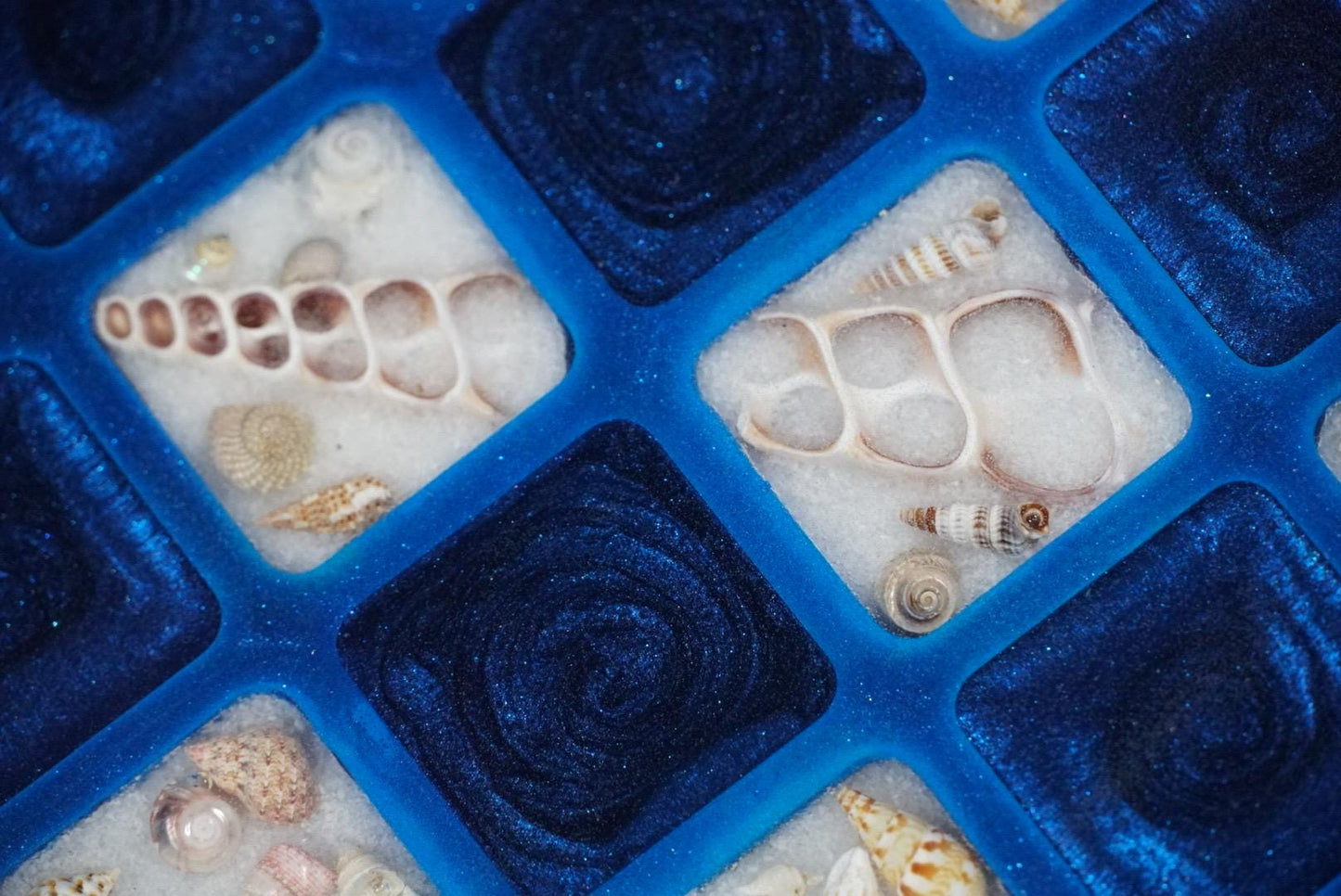 Ocean Sea Shells Chess Set