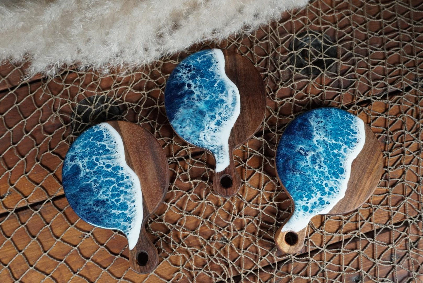 Mini Charcuterie with Ocean Waves