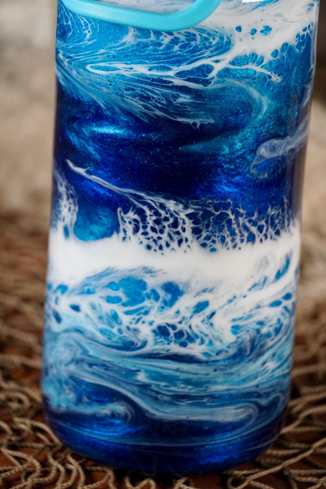 Ocean Waves Water Bottle