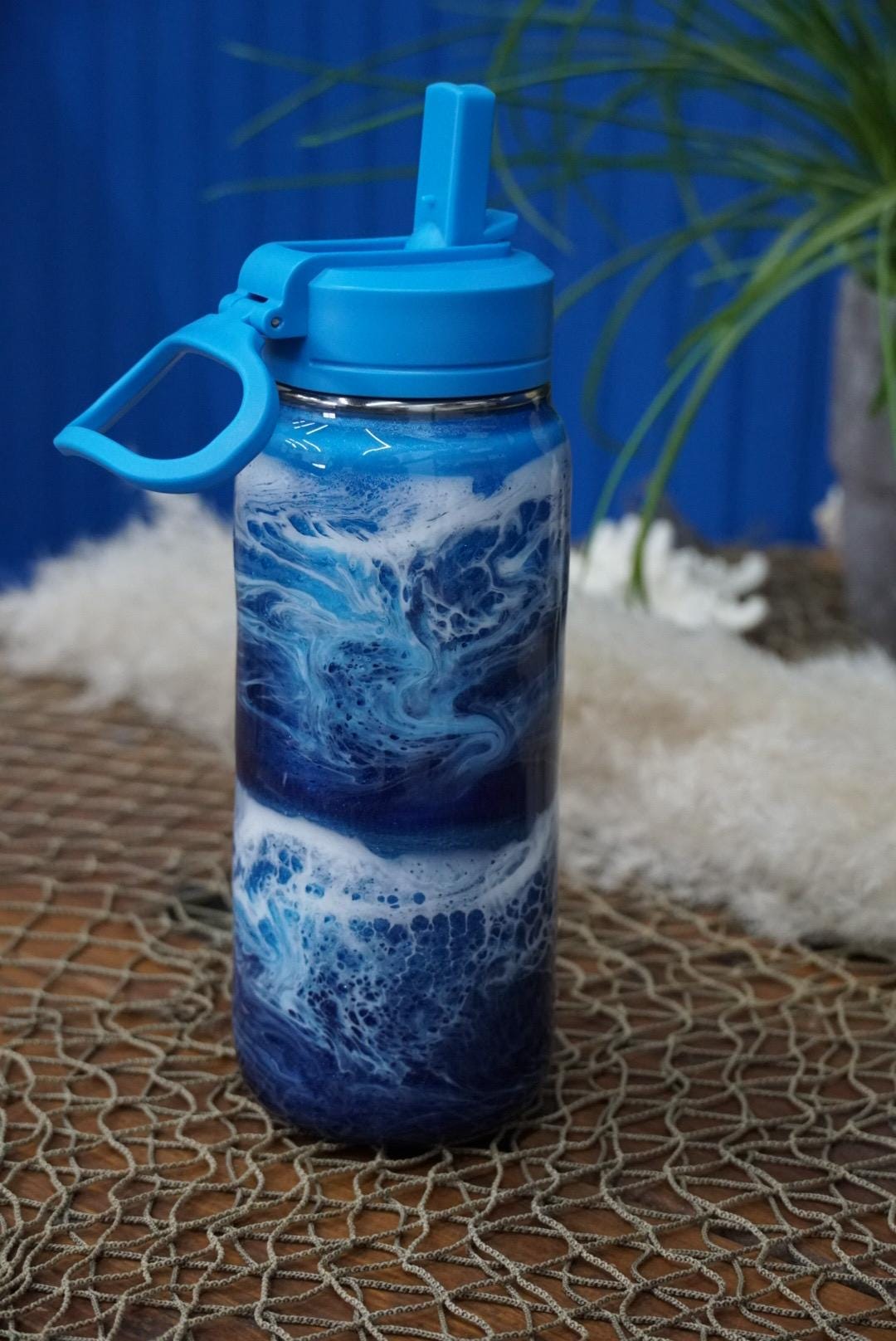 Ocean Waves Water Bottle