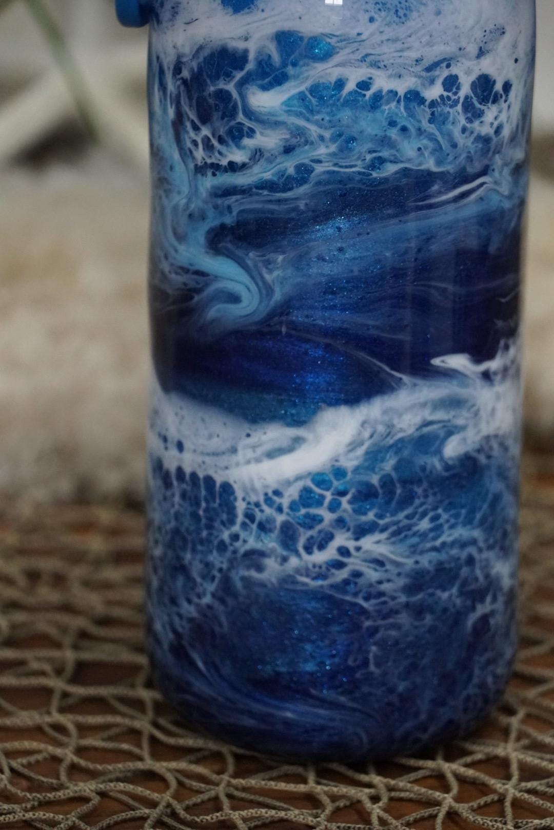 Ocean Waves Water Bottle