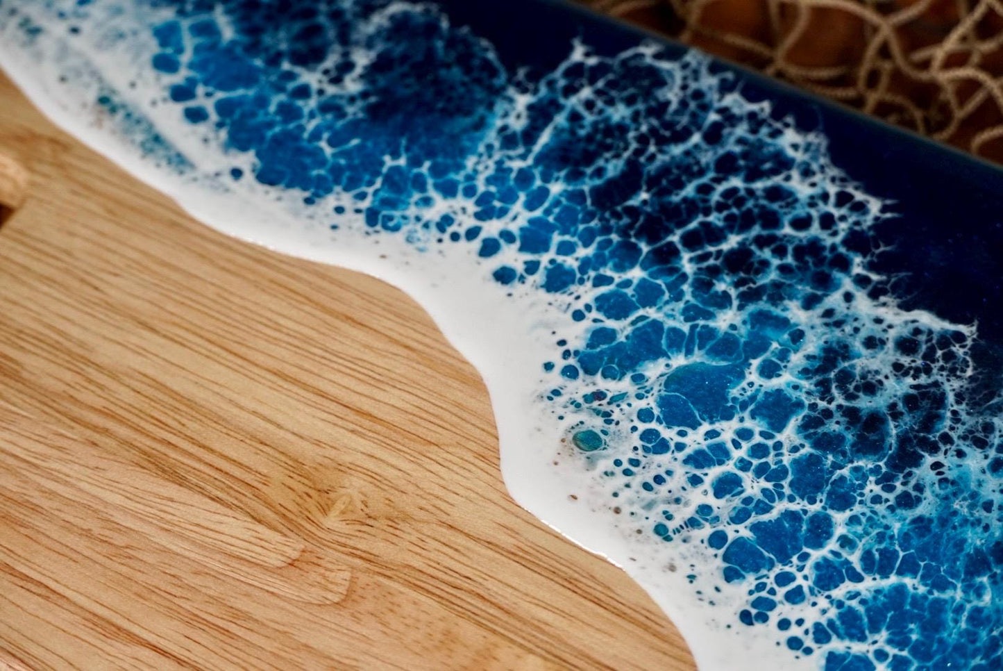 Ocean Waves Charcuterie Board