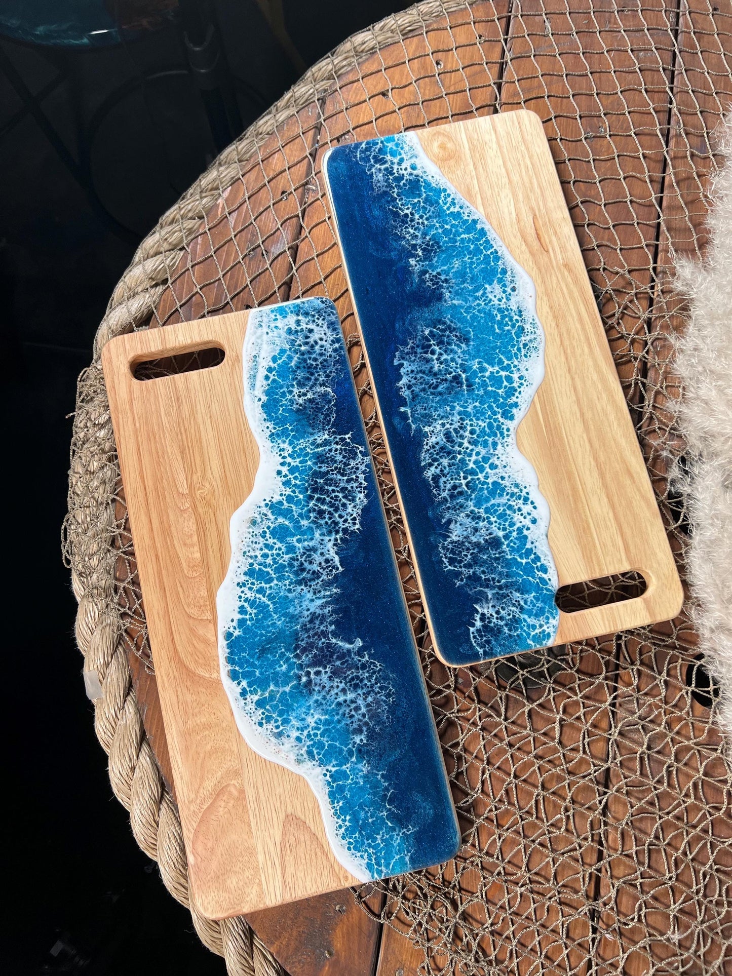 Ocean Waves Charcuterie Board