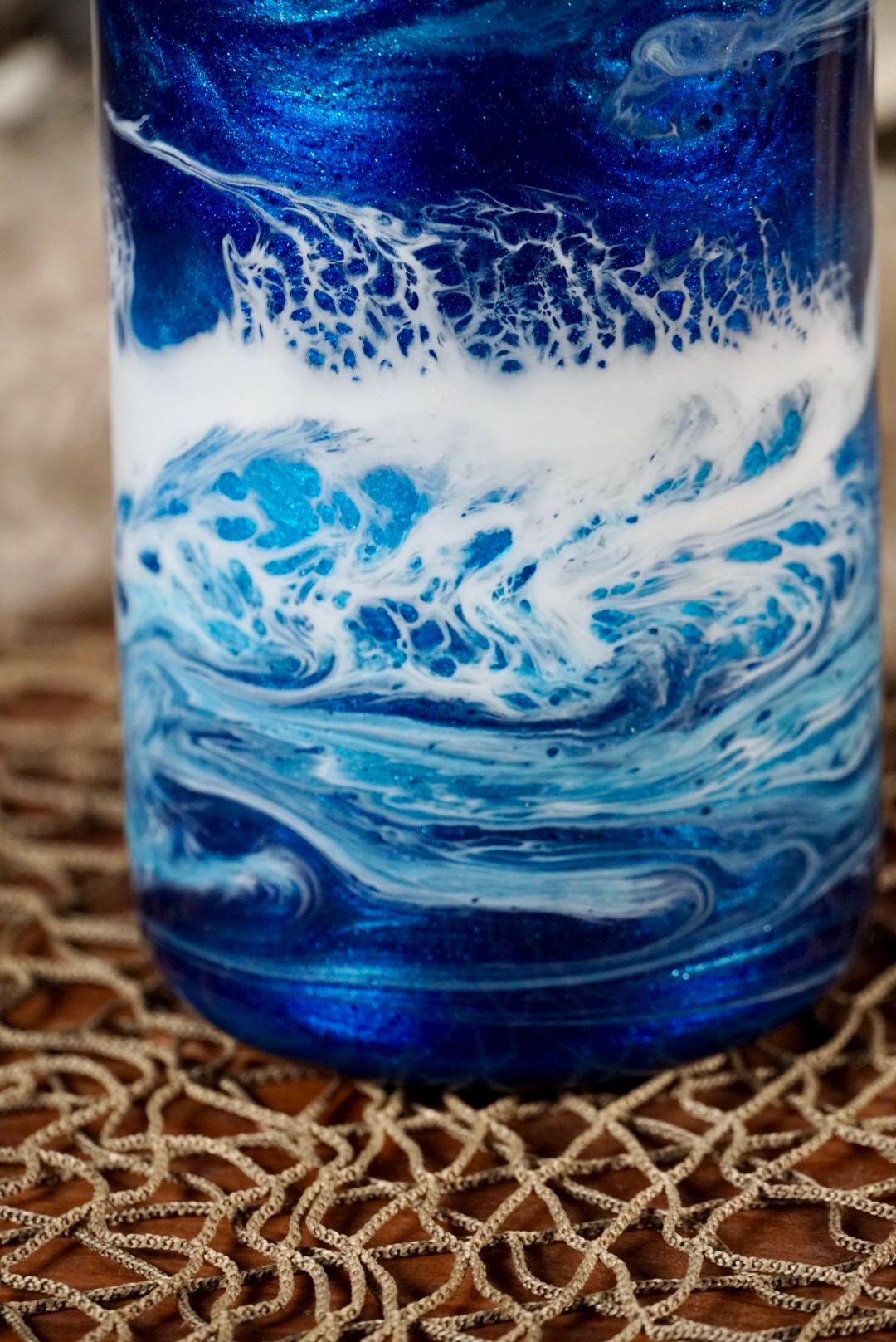 Ocean Waves Water Bottle