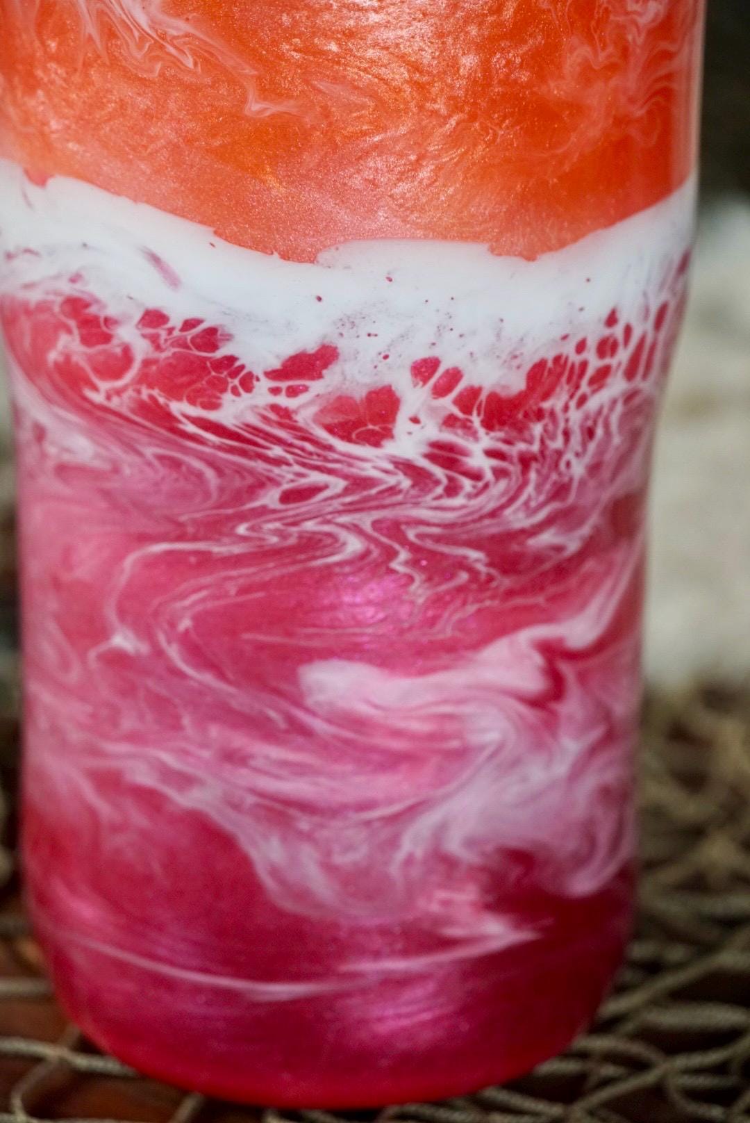 Sunset Waves Water Bottle