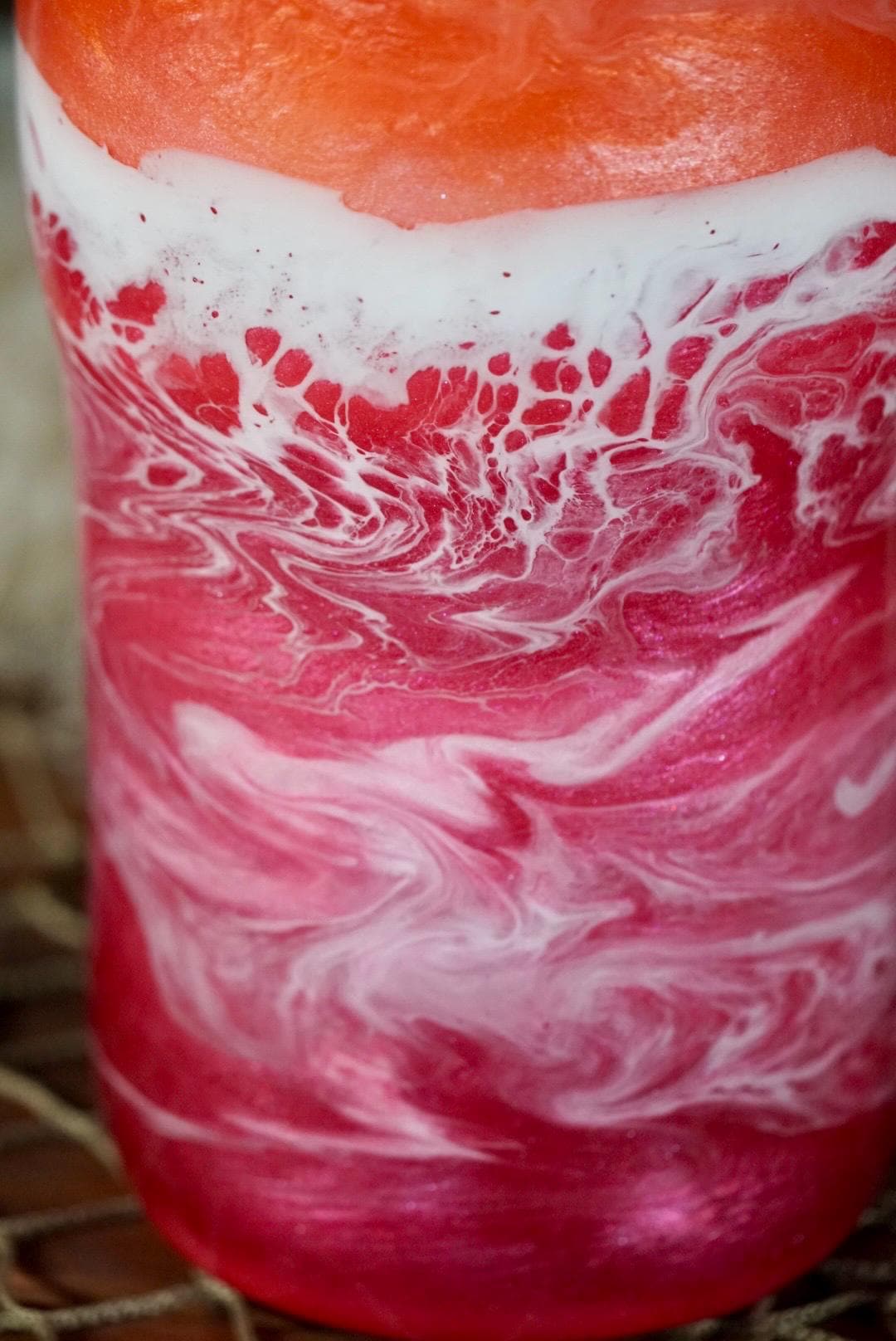 Sunset Waves Water Bottle