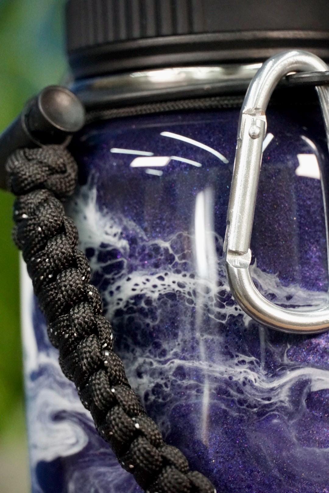Purple Waves Insulated Water Bottle Thermos Sports Bottle
