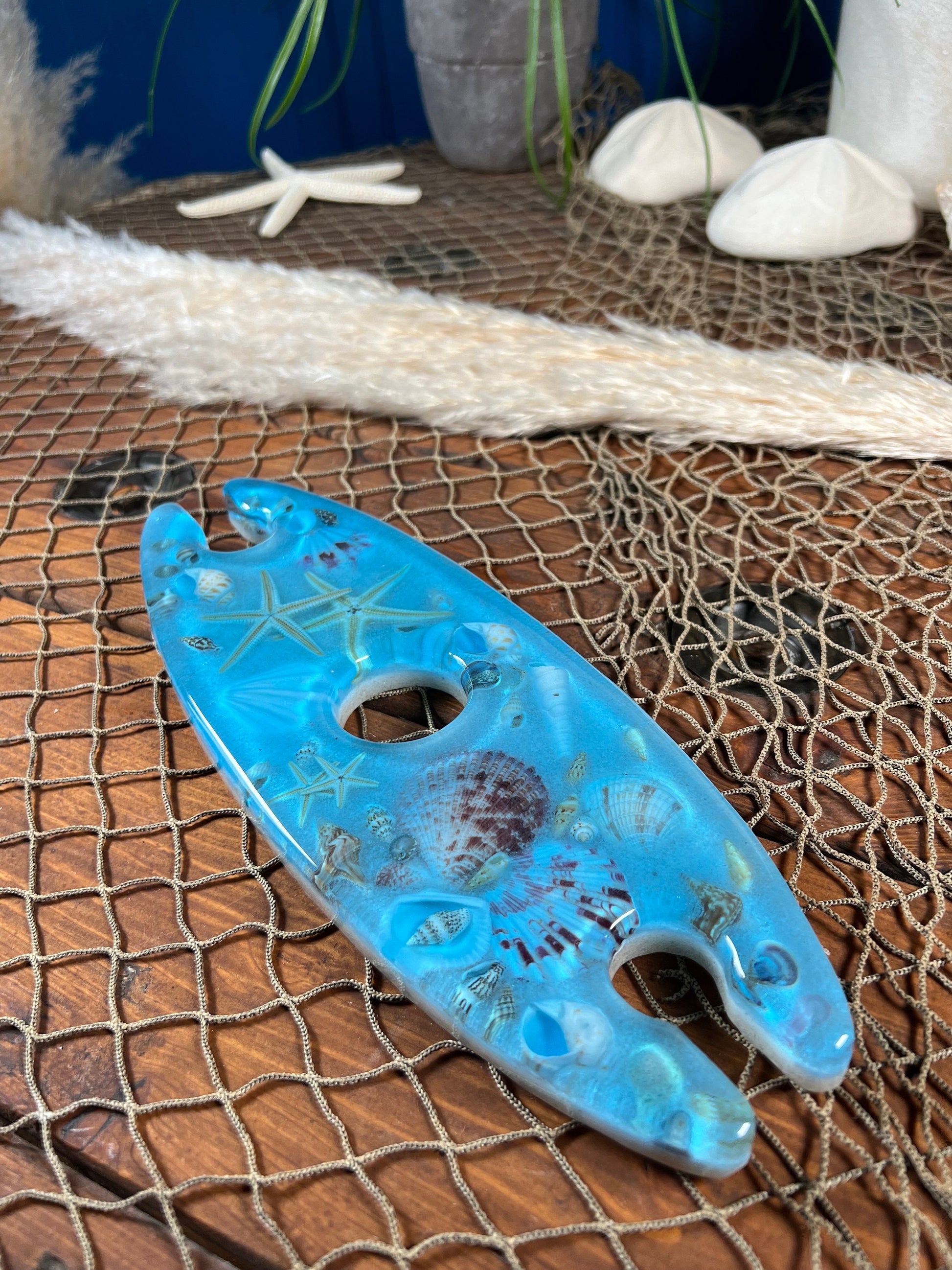 Ocean Shells Wine Caddy