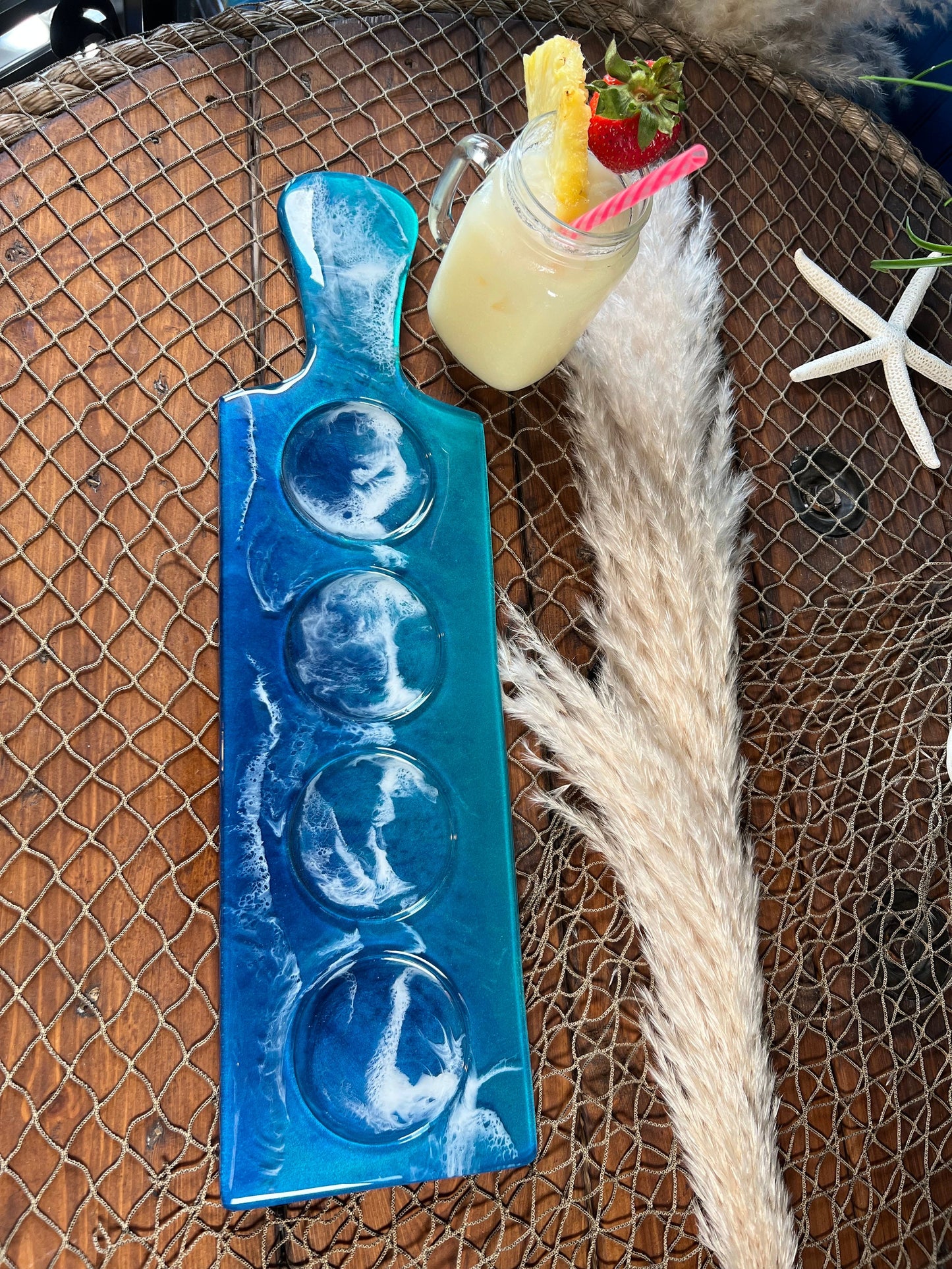 Ocean Waves Flight Board/Serving Board