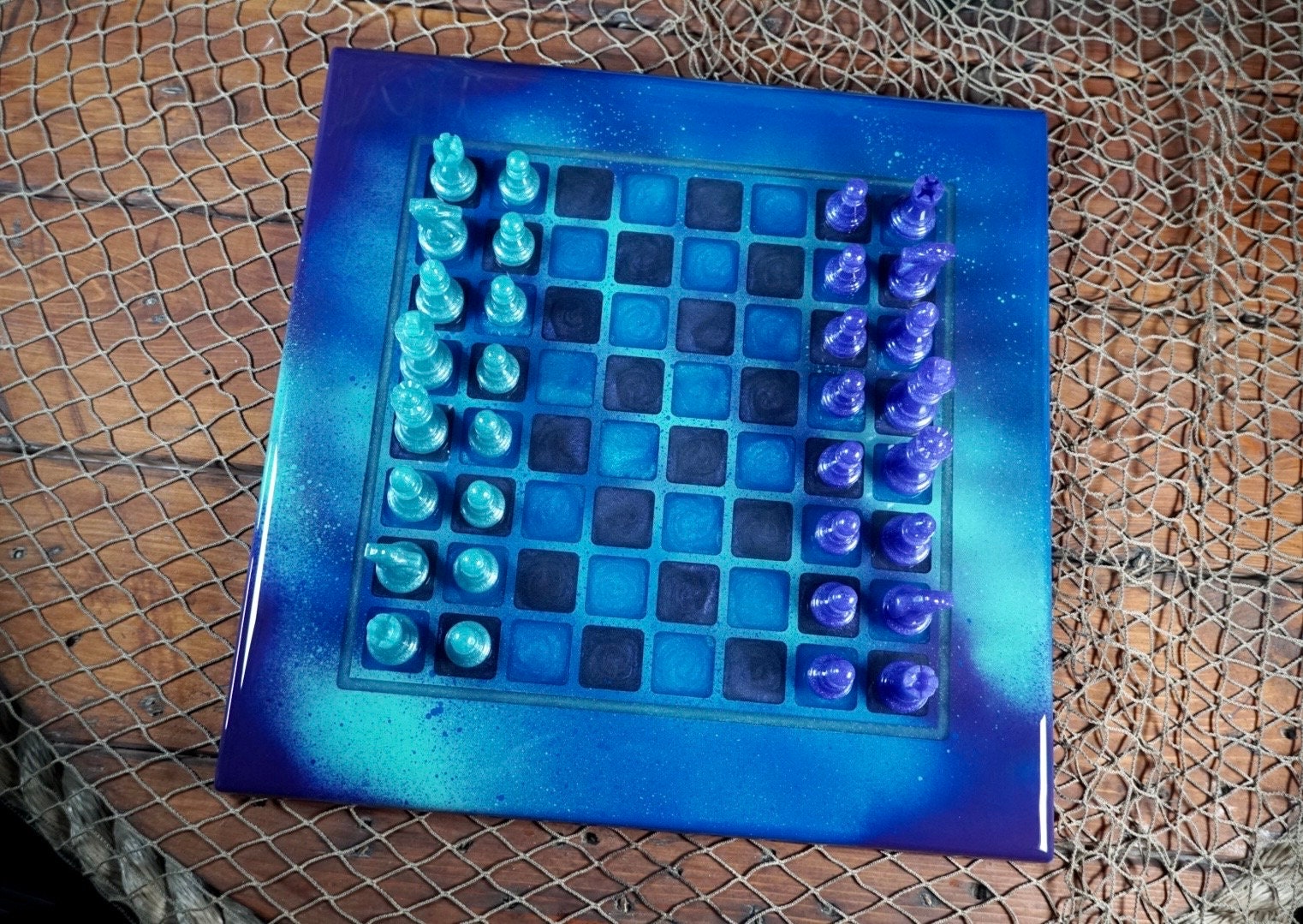 Graffiti Chess Set