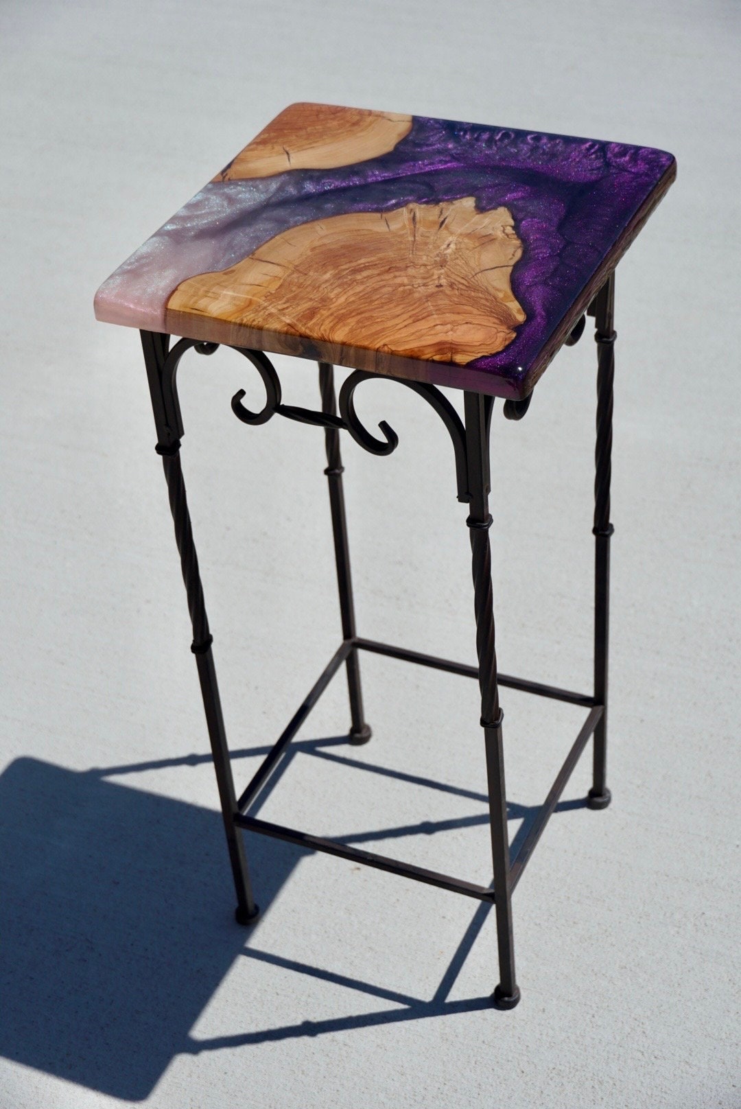 Sunburst colorshift Accent Table, Side Table, End Table