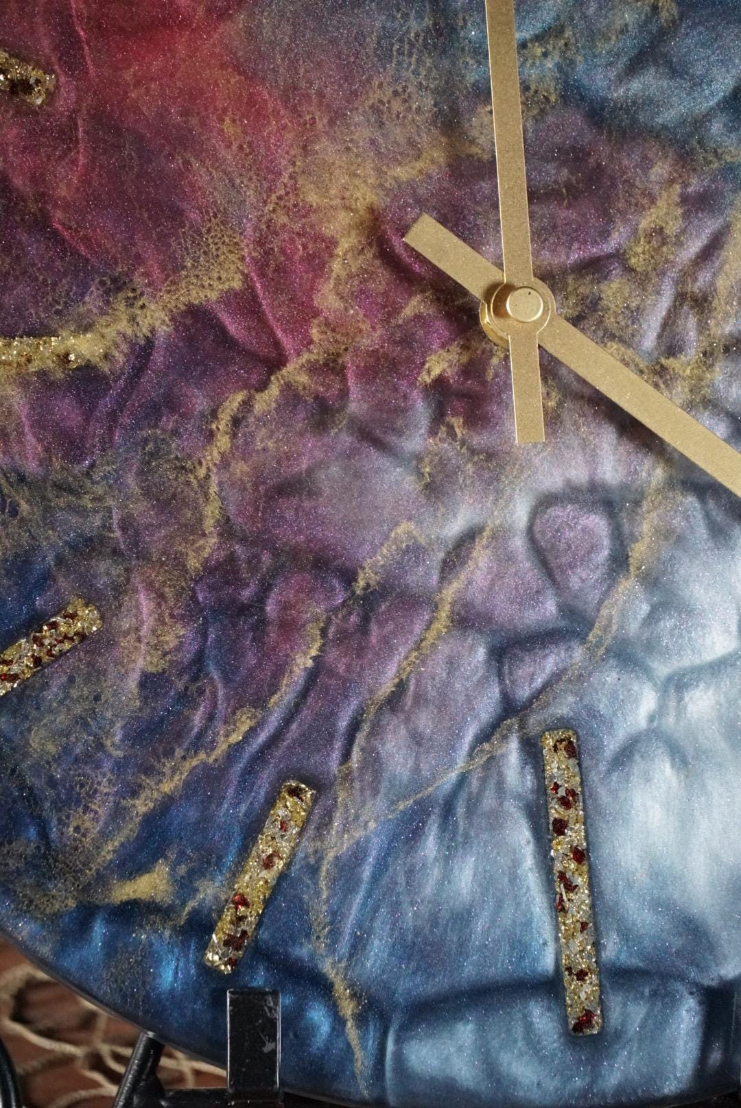 Cotton Candy 12” Clock