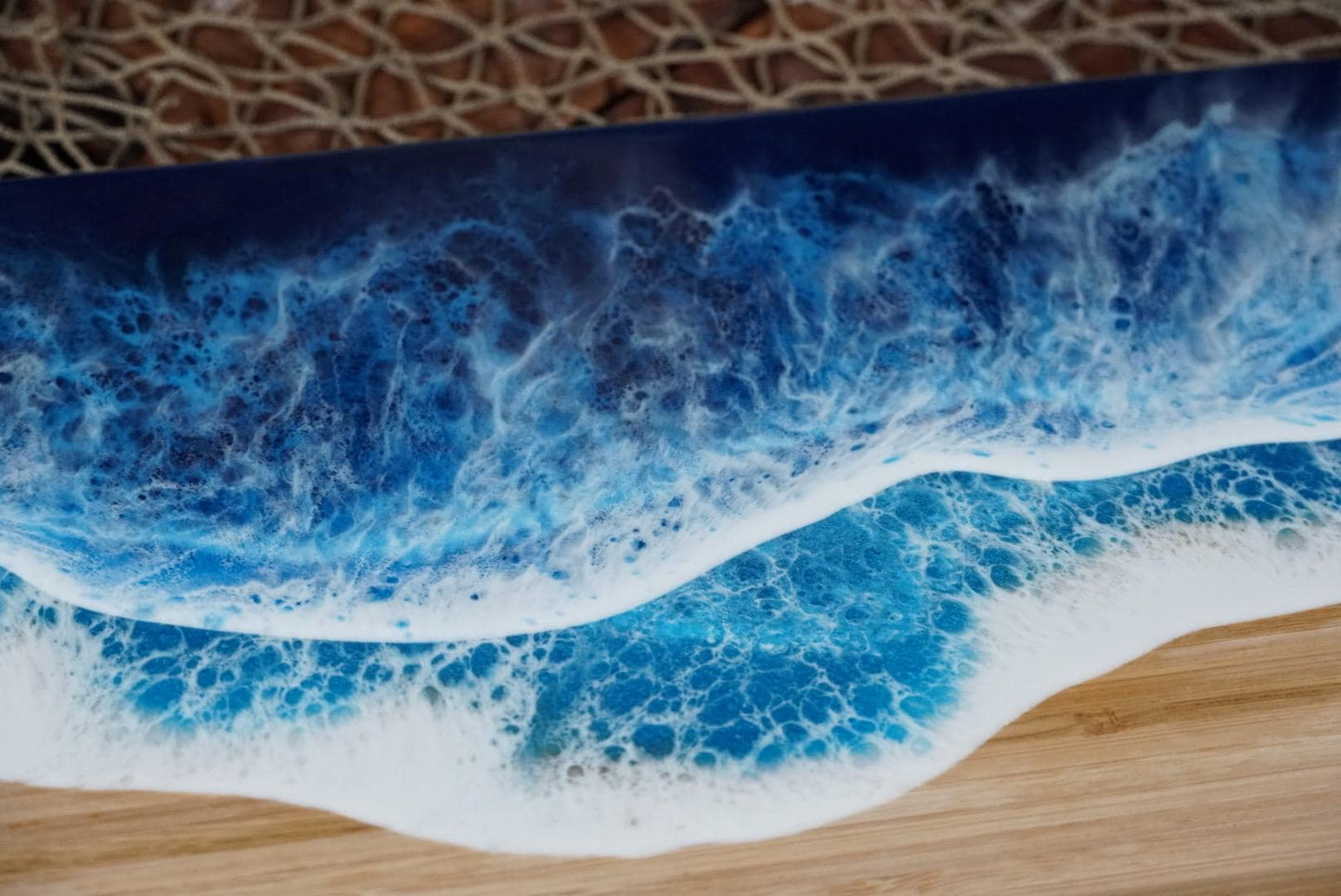 Ocean Waves Charcuterie Board | Serving Tray
