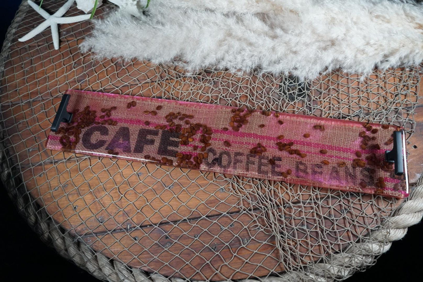 Coffee Bean Serving Tray, Platter, Serving Board