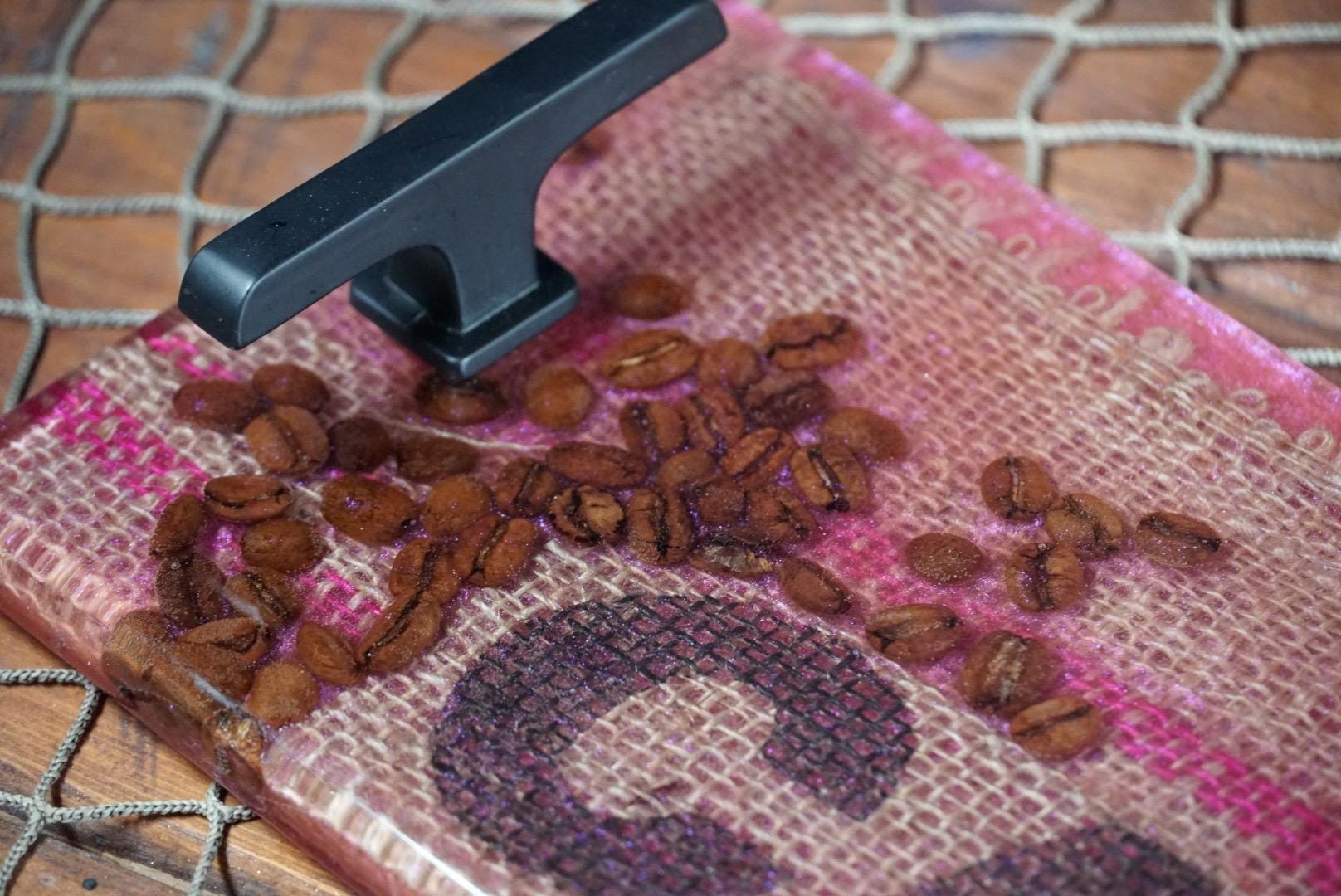 Coffee Bean Serving Tray, Platter, Serving Board