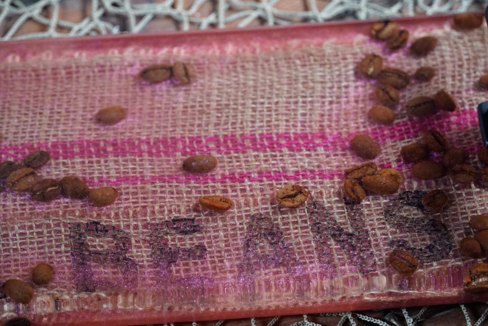 Coffee Bean Serving Tray, Platter, Serving Board