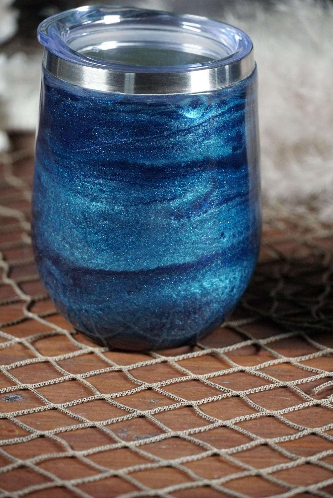 Blue Wine Tumbler | Wine Glasses