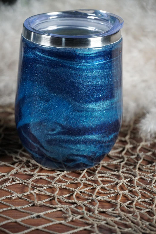 Blue Wine Tumbler | Wine Glasses