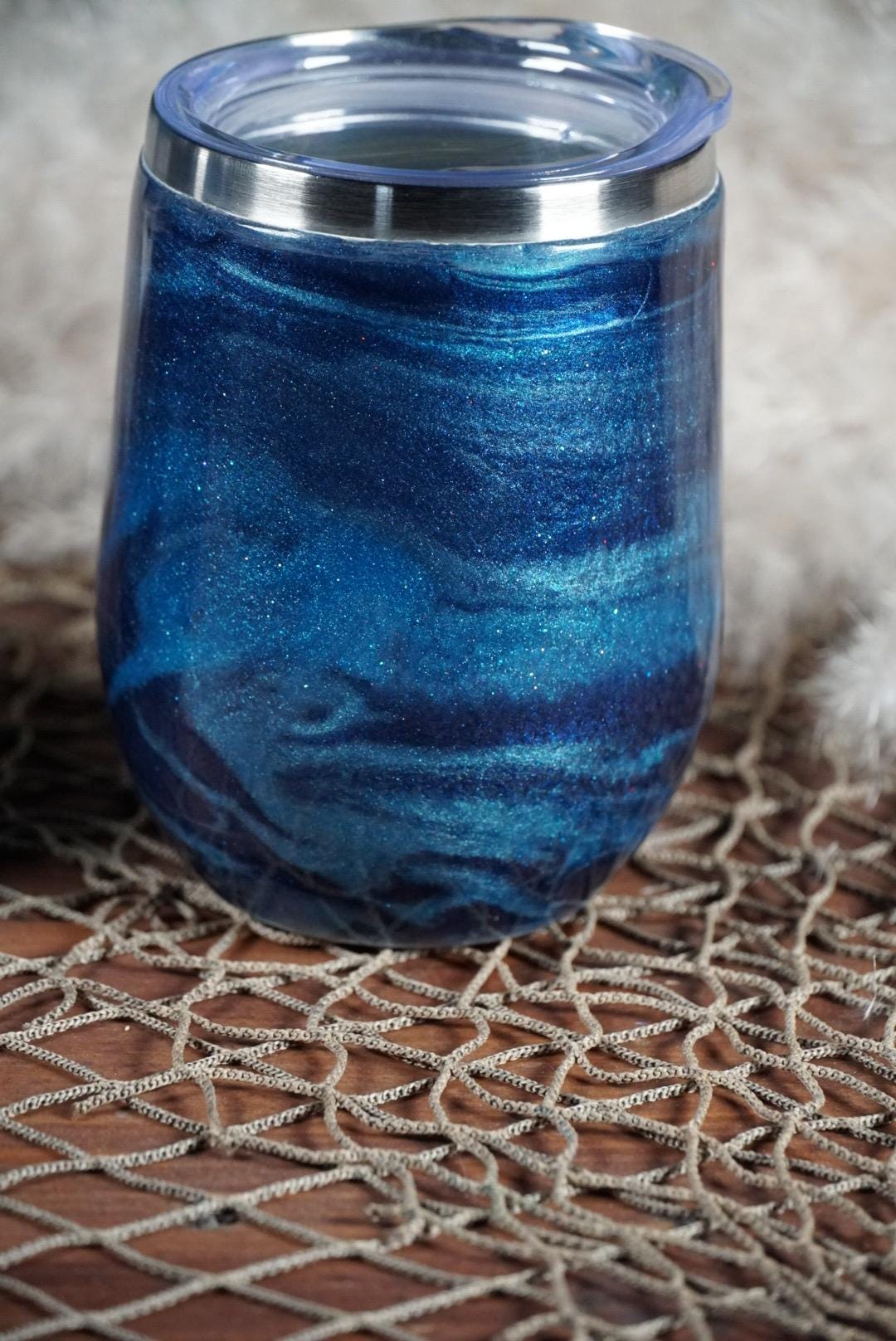 Blue Wine Tumbler | Wine Glasses