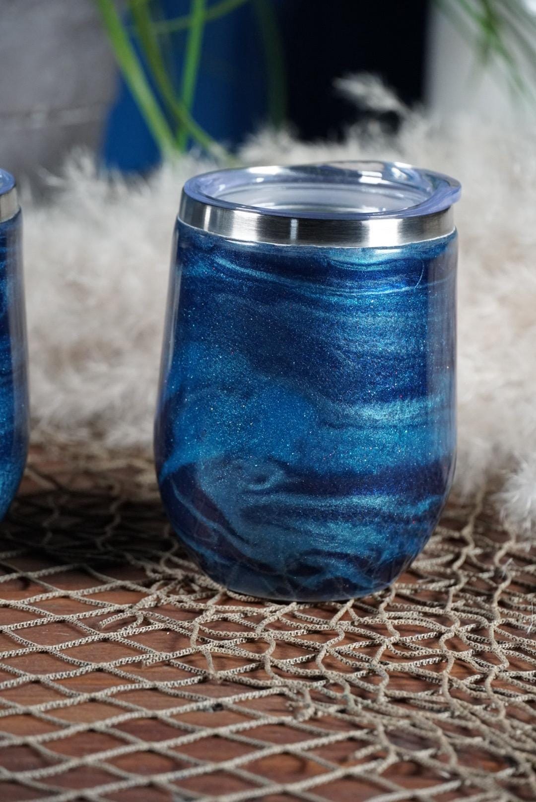 Blue Wine Tumbler | Wine Glasses