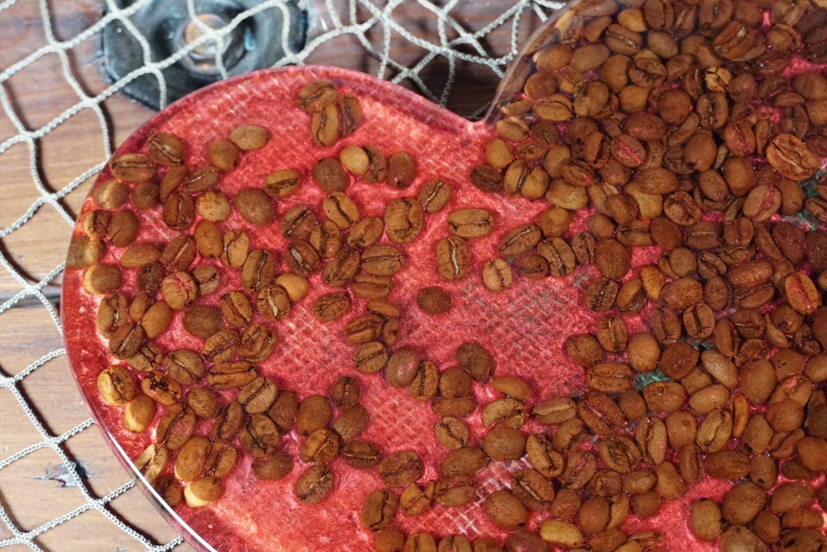 For the Love of Coffee | Coffee Bar Serving Tray | Charcuterie Board | Centerpiece