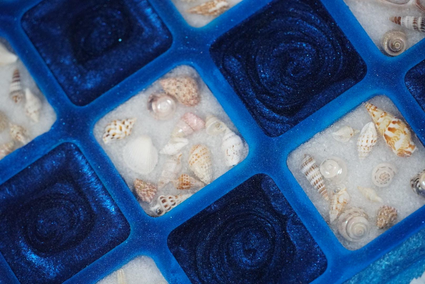 Ocean Sea Shells Chess Set