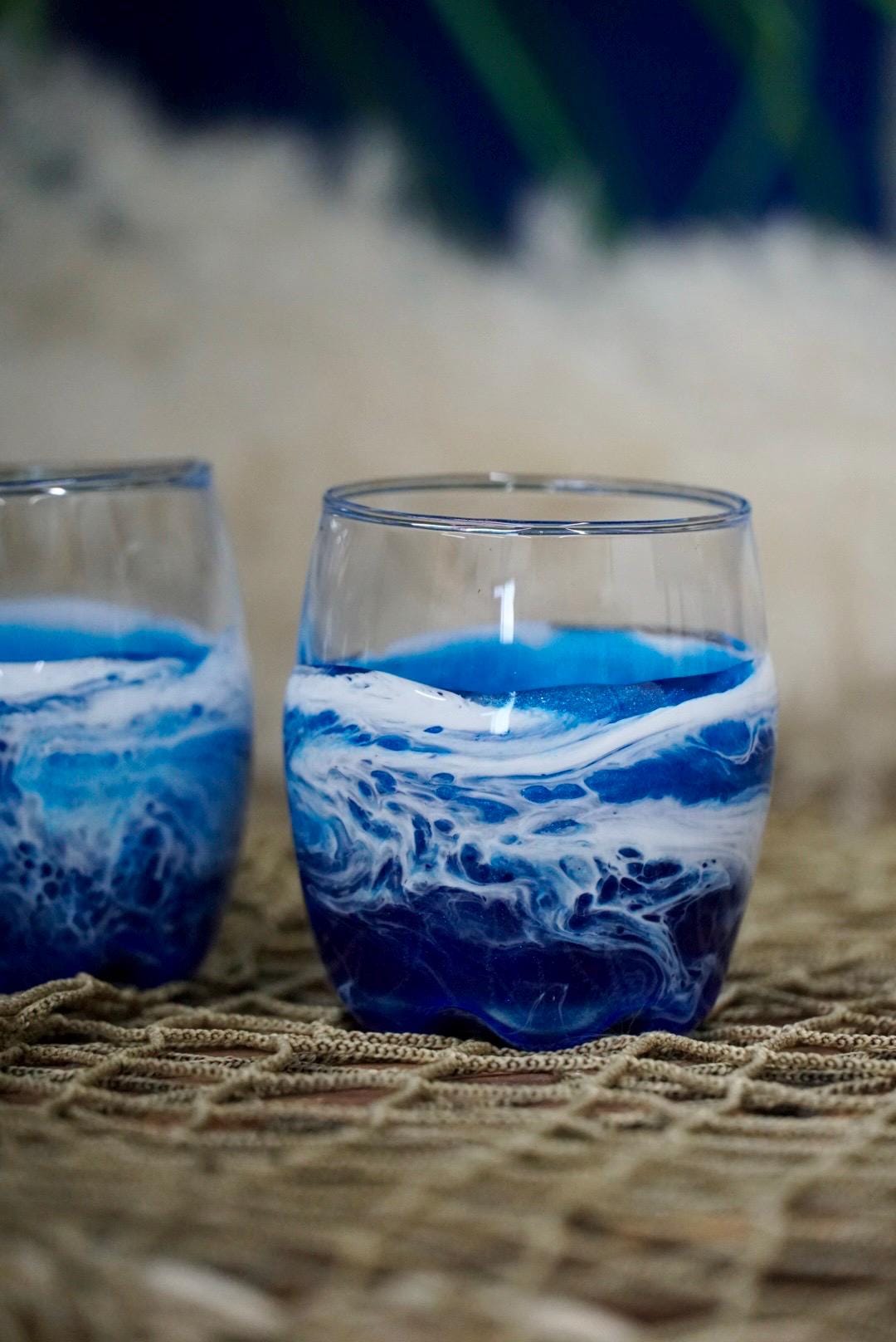 Ocean Waves Shot Glasses| Coastal Decor