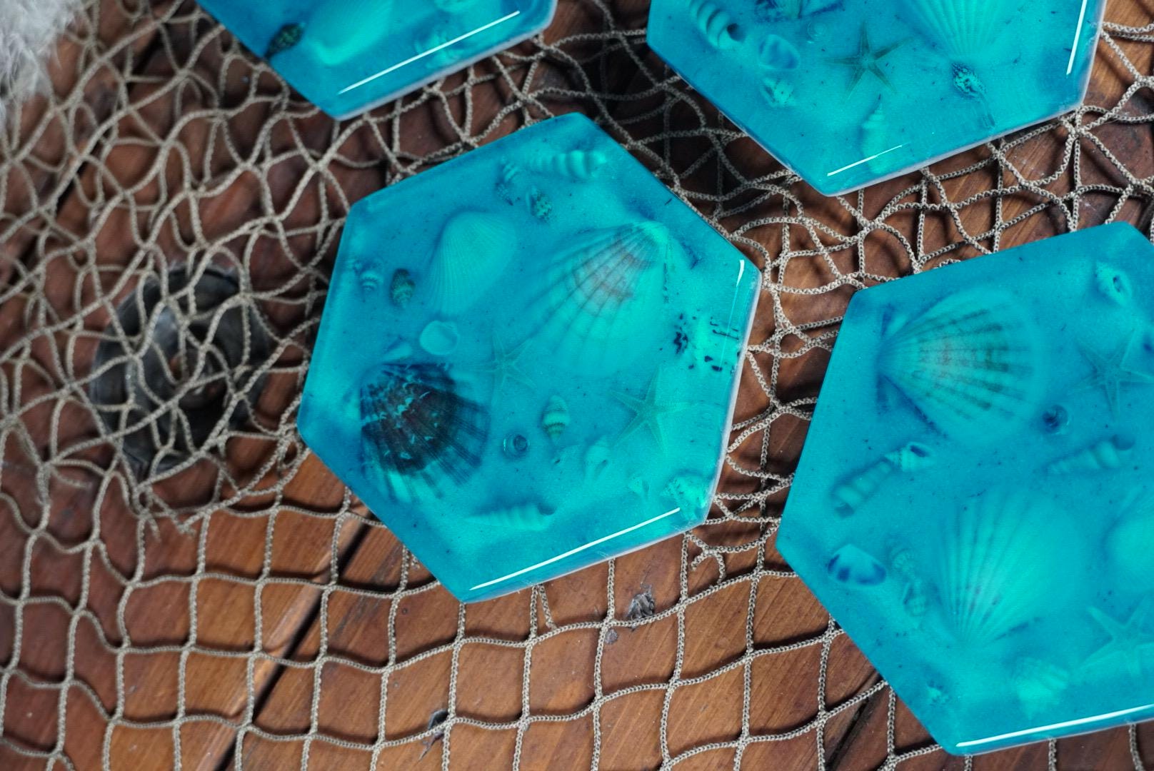 Sea Shell Coasters