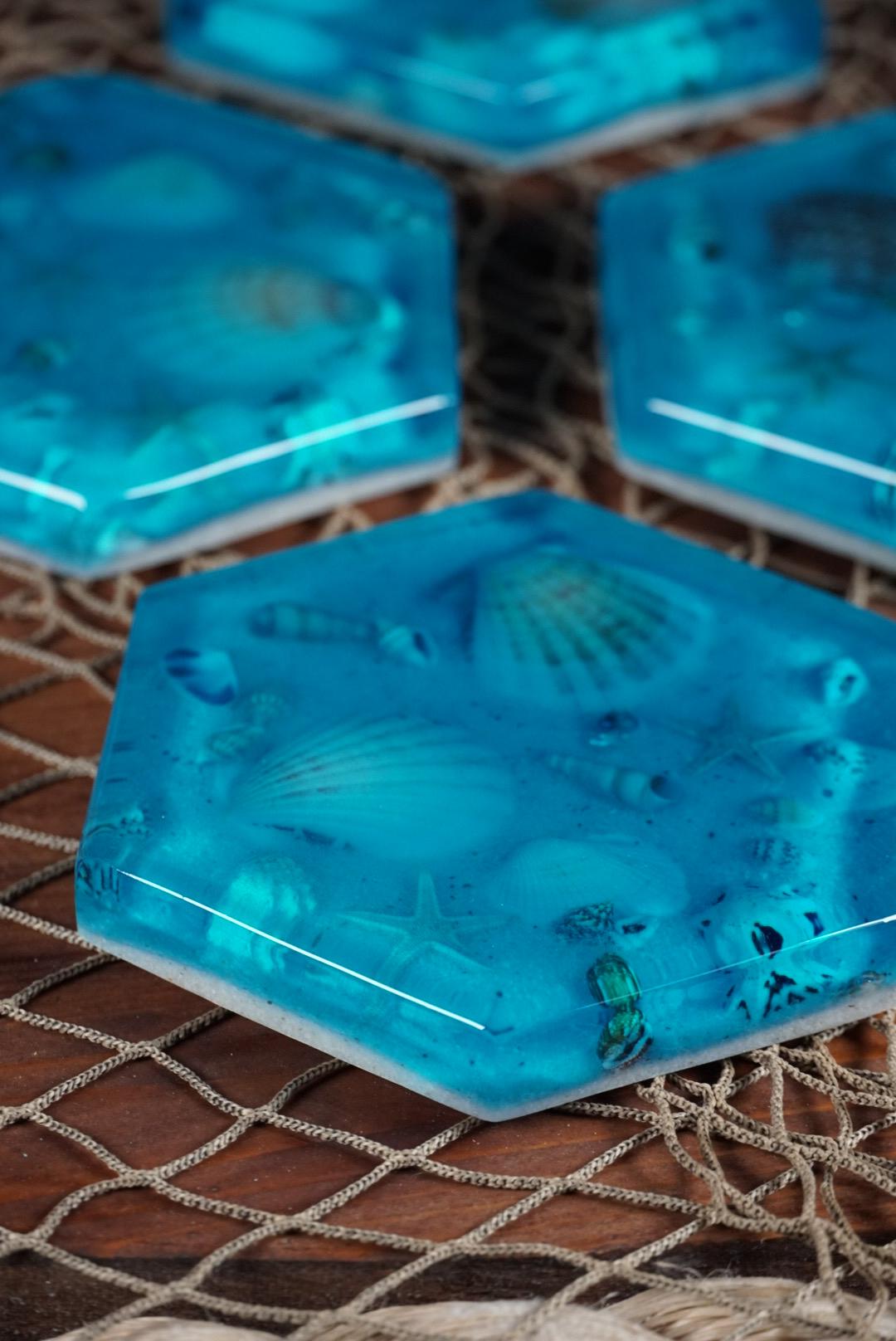 Sea Shell Coasters