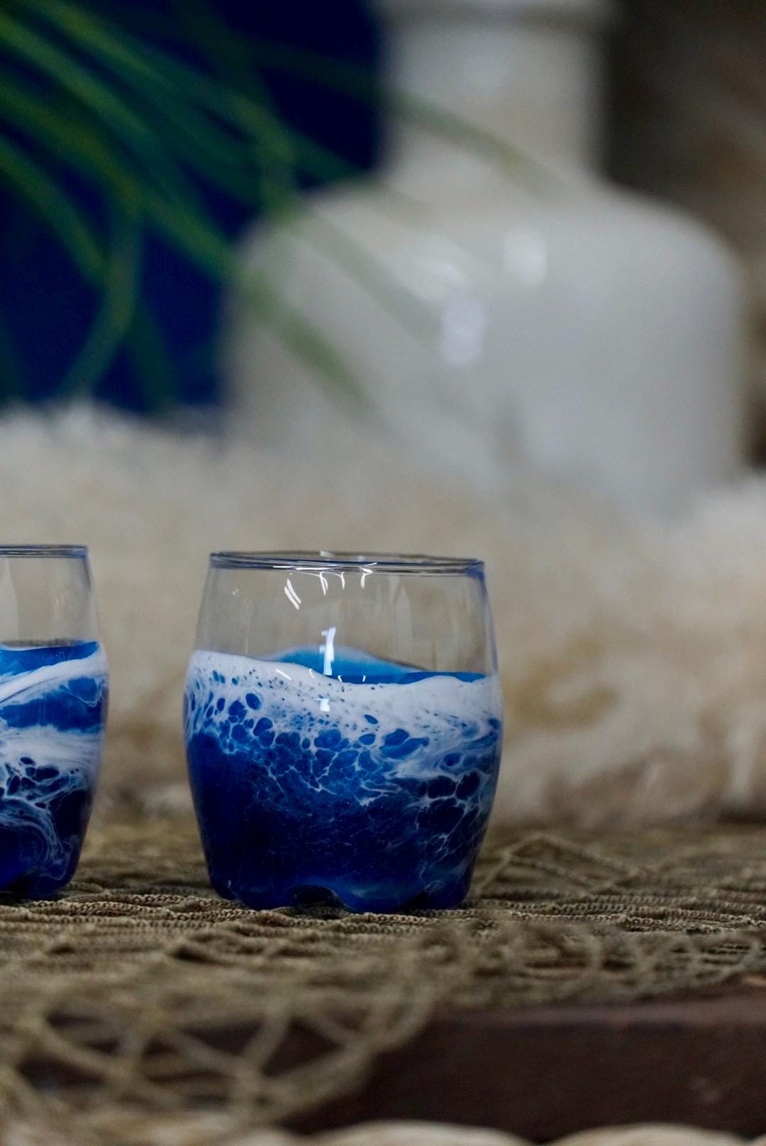 Ocean Waves Shot Glasses| Coastal Decor