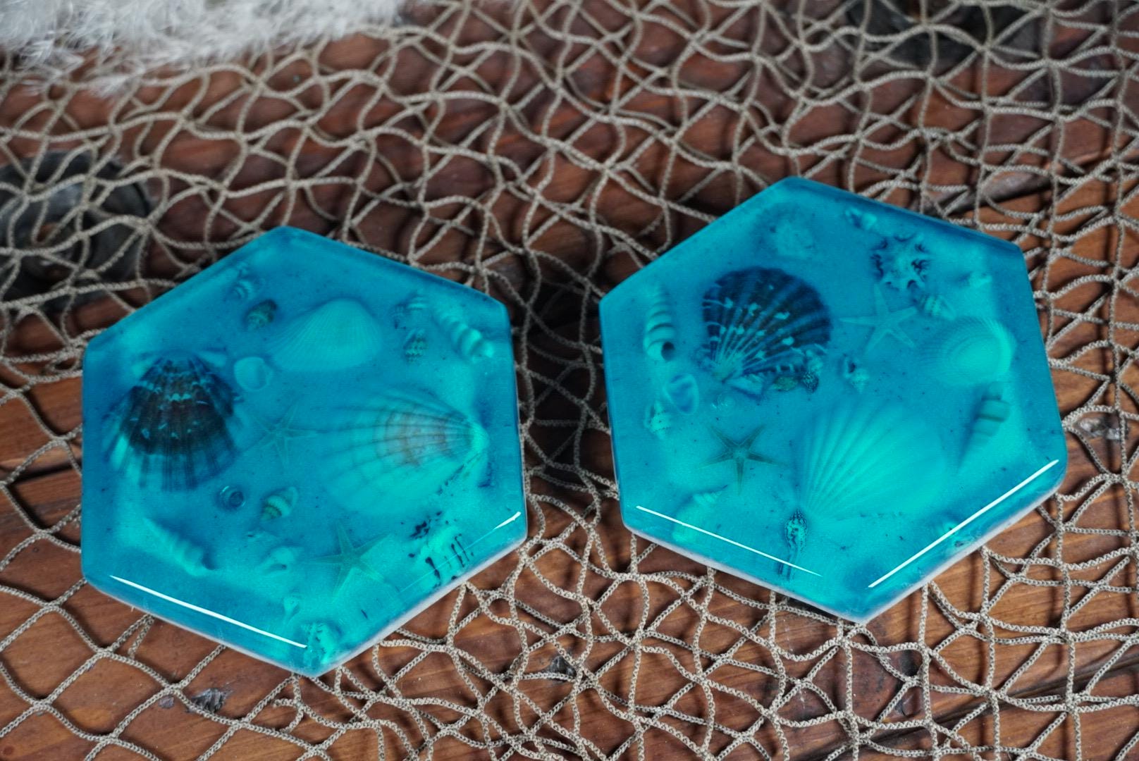 Sea Shell Coasters