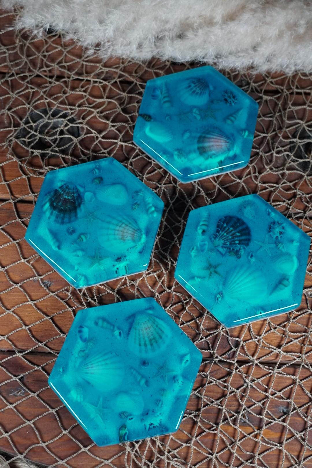 Sea Shell Coasters