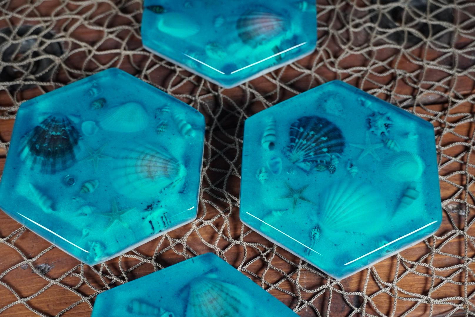 Sea Shell Coasters
