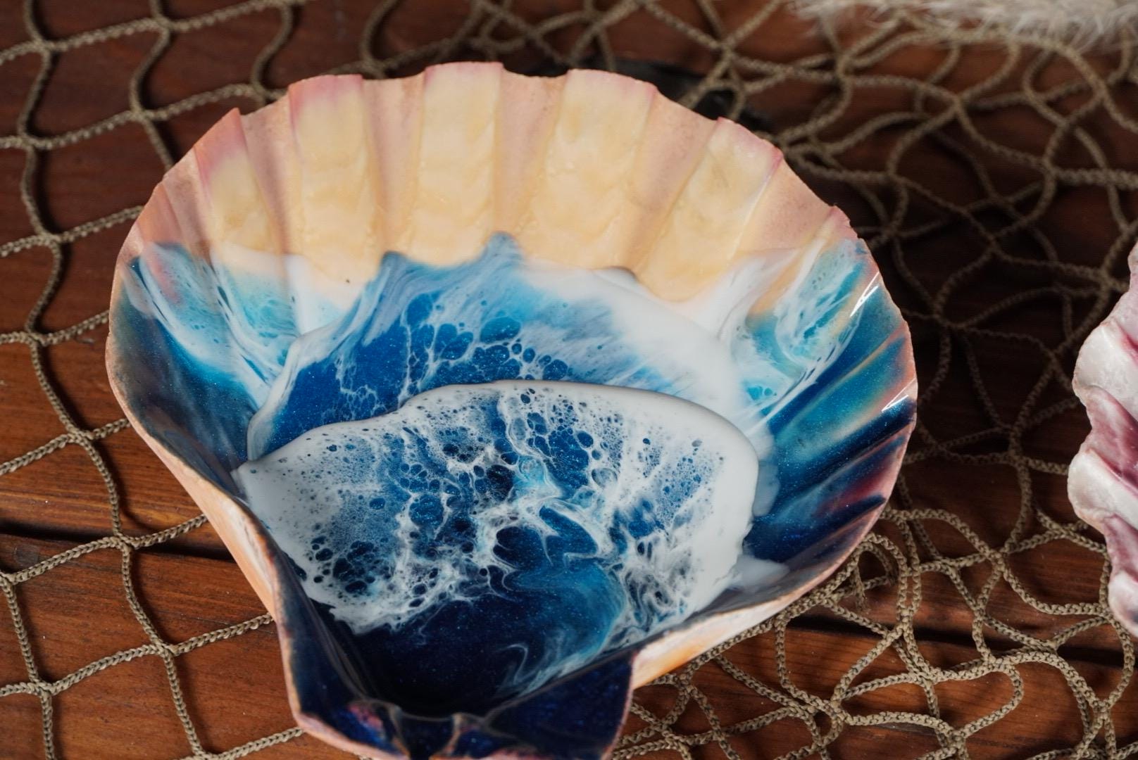 Sea Shell with Waves