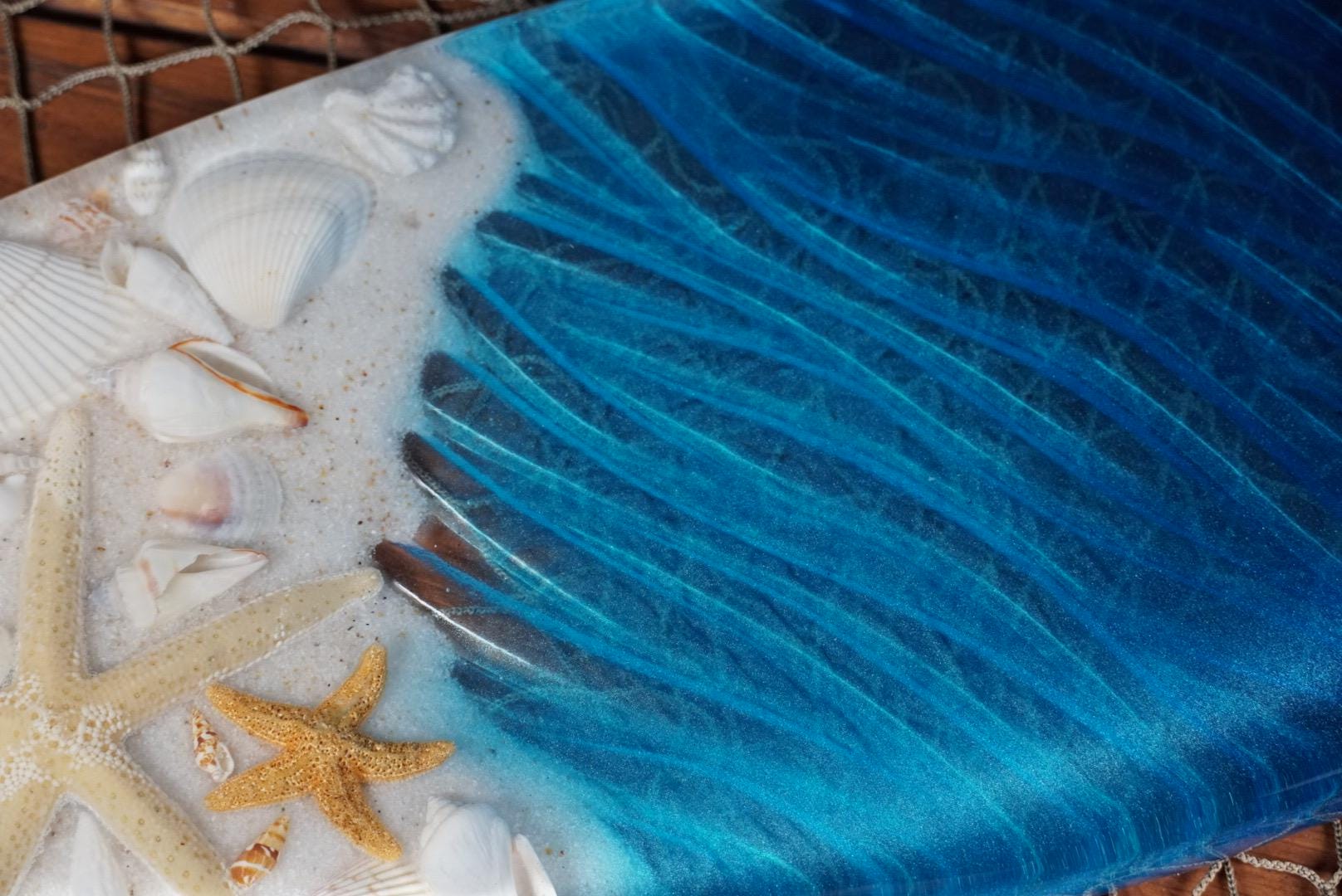 Sea Scape Surfboard | Ocean Surfboard | Ocean Art