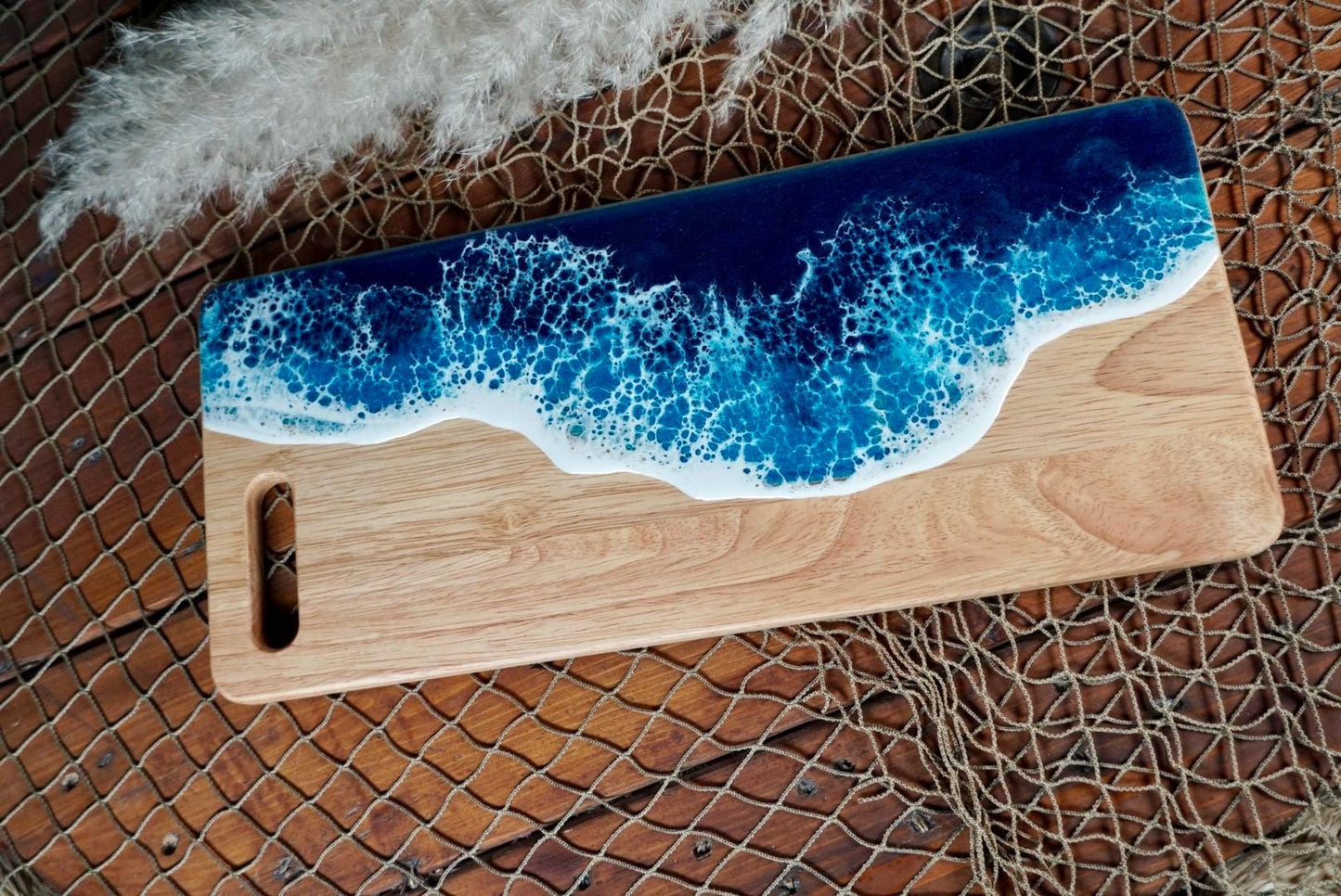 Ocean Waves Charcuterie Board