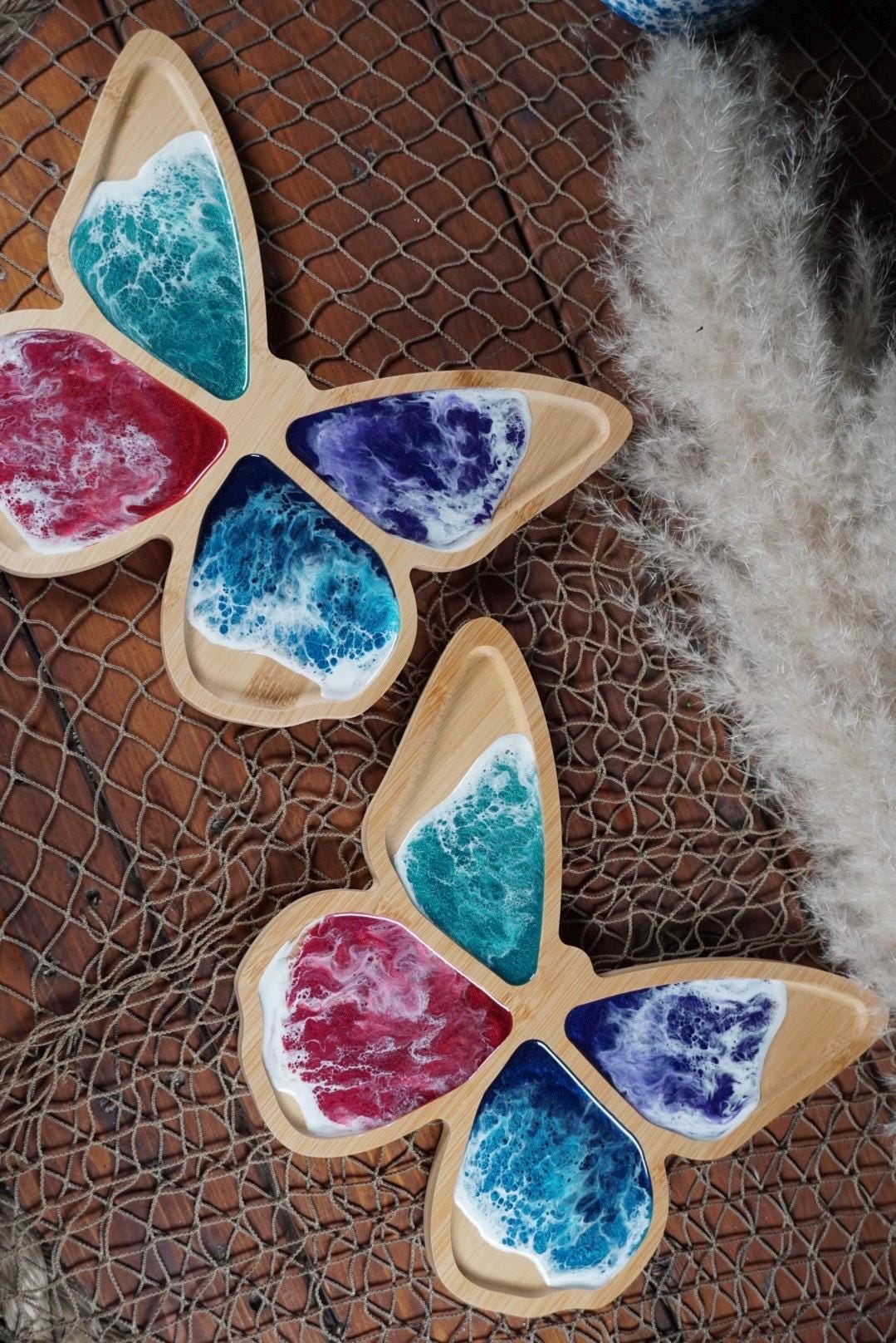 Butterfly Charcuterie Board | Centerpiece | Butterfly with Waves