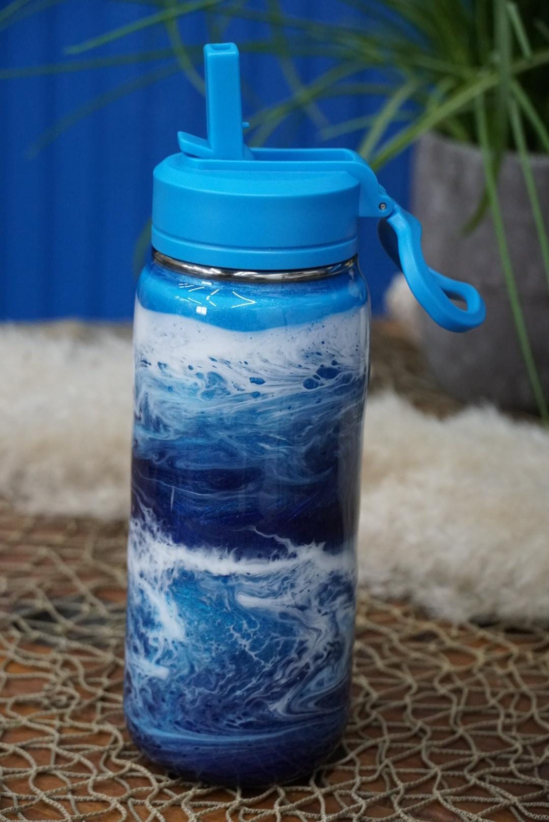 Ocean Waves Water Bottle