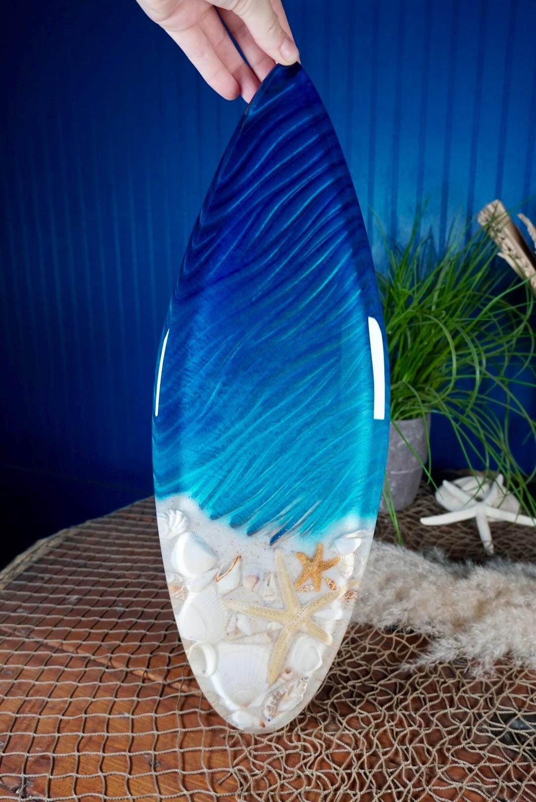 Sea Scape Surfboard | Ocean Surfboard | Ocean Art