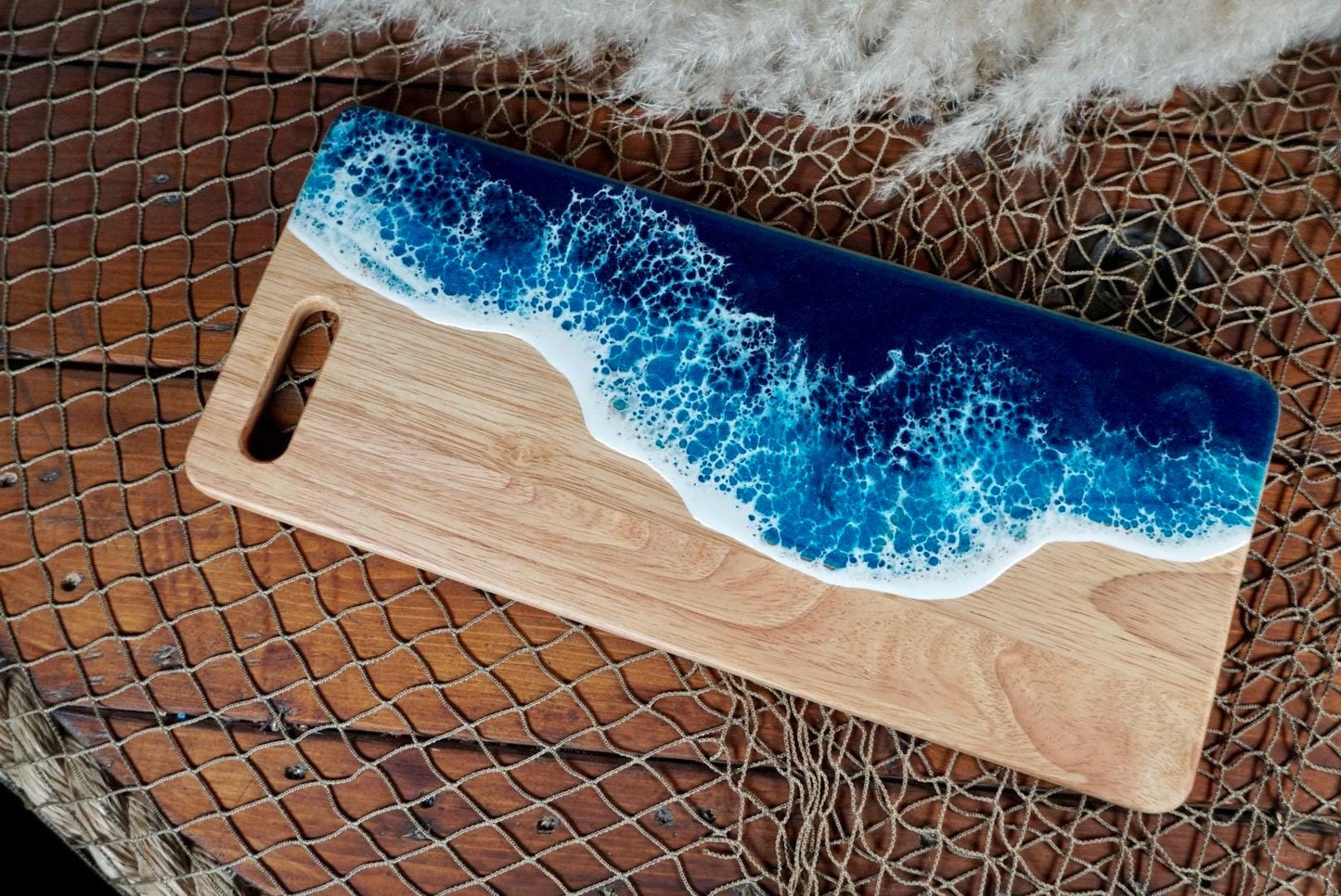 Ocean Waves Charcuterie Board