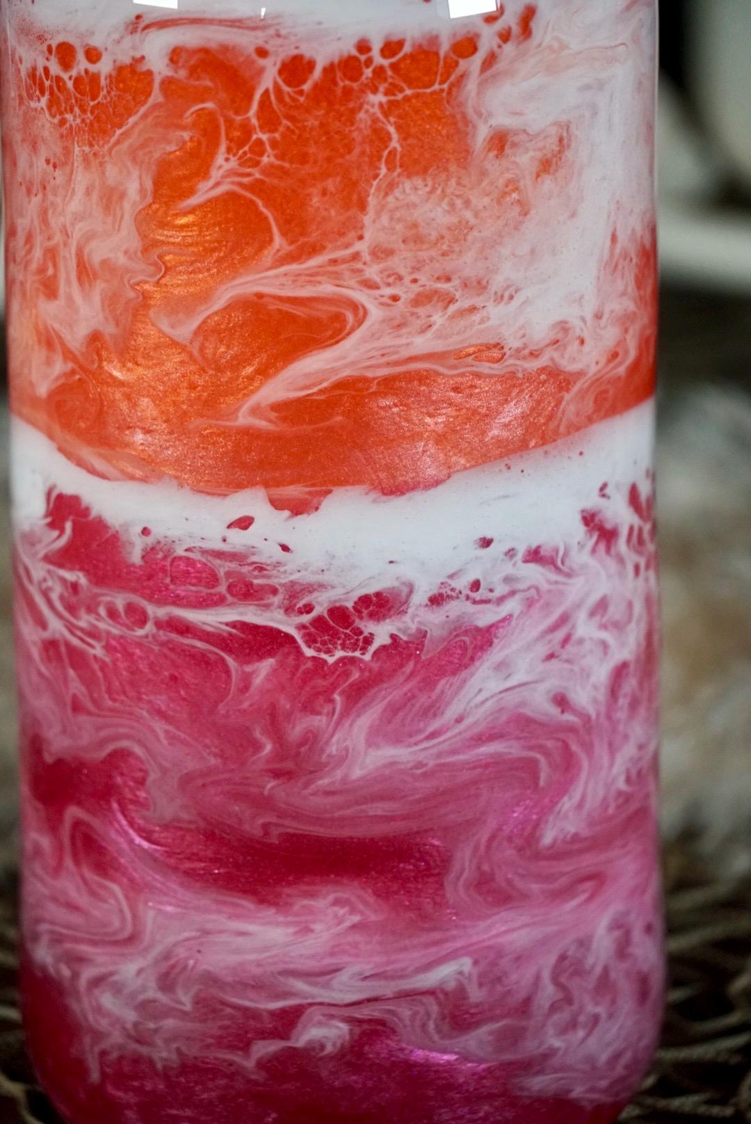 Sunset Waves Water Bottle