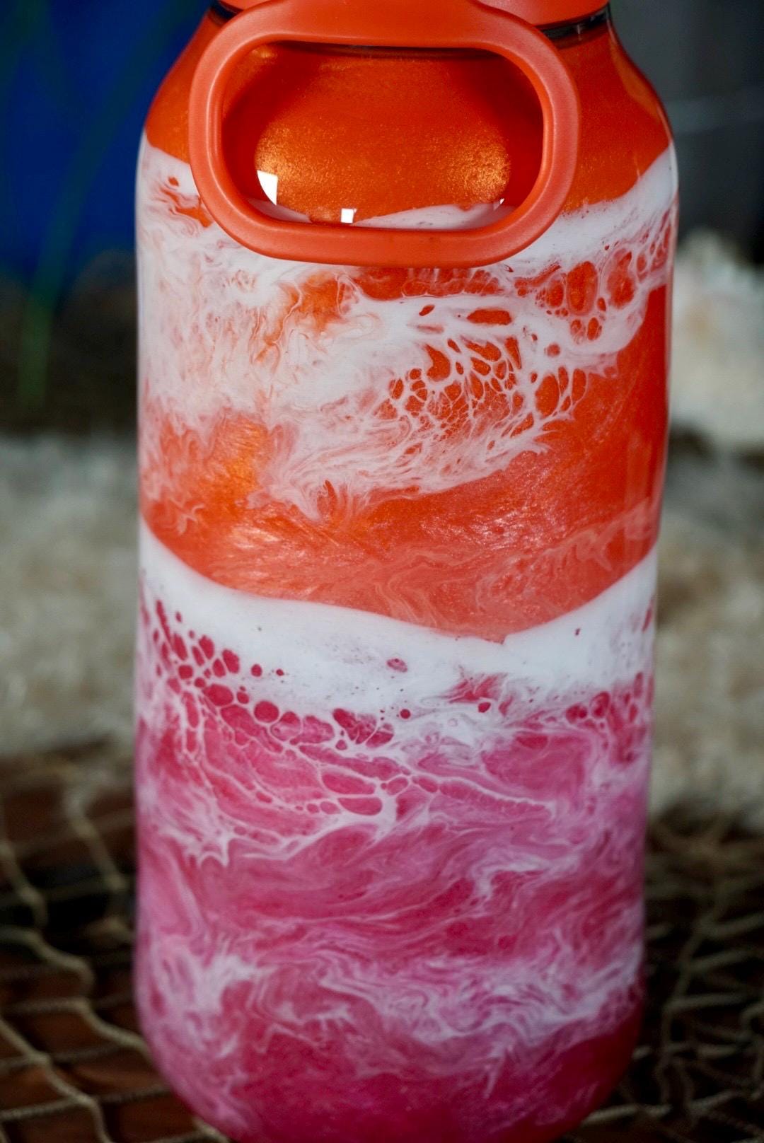 Sunset Waves Water Bottle