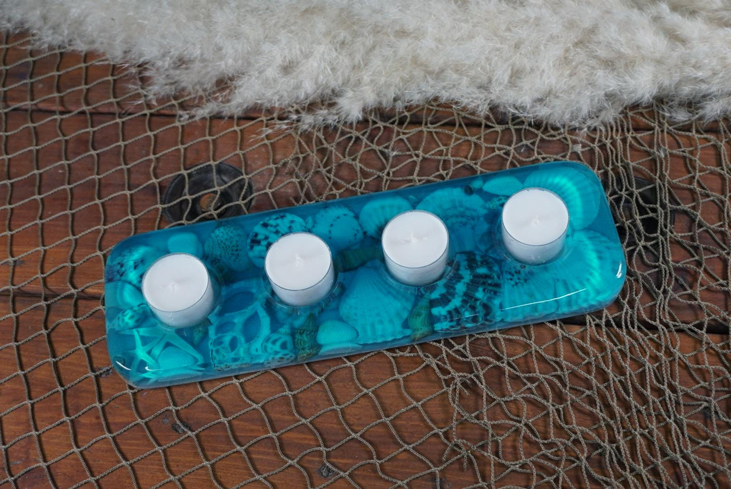 Sea Shell Tea light Candle Holder