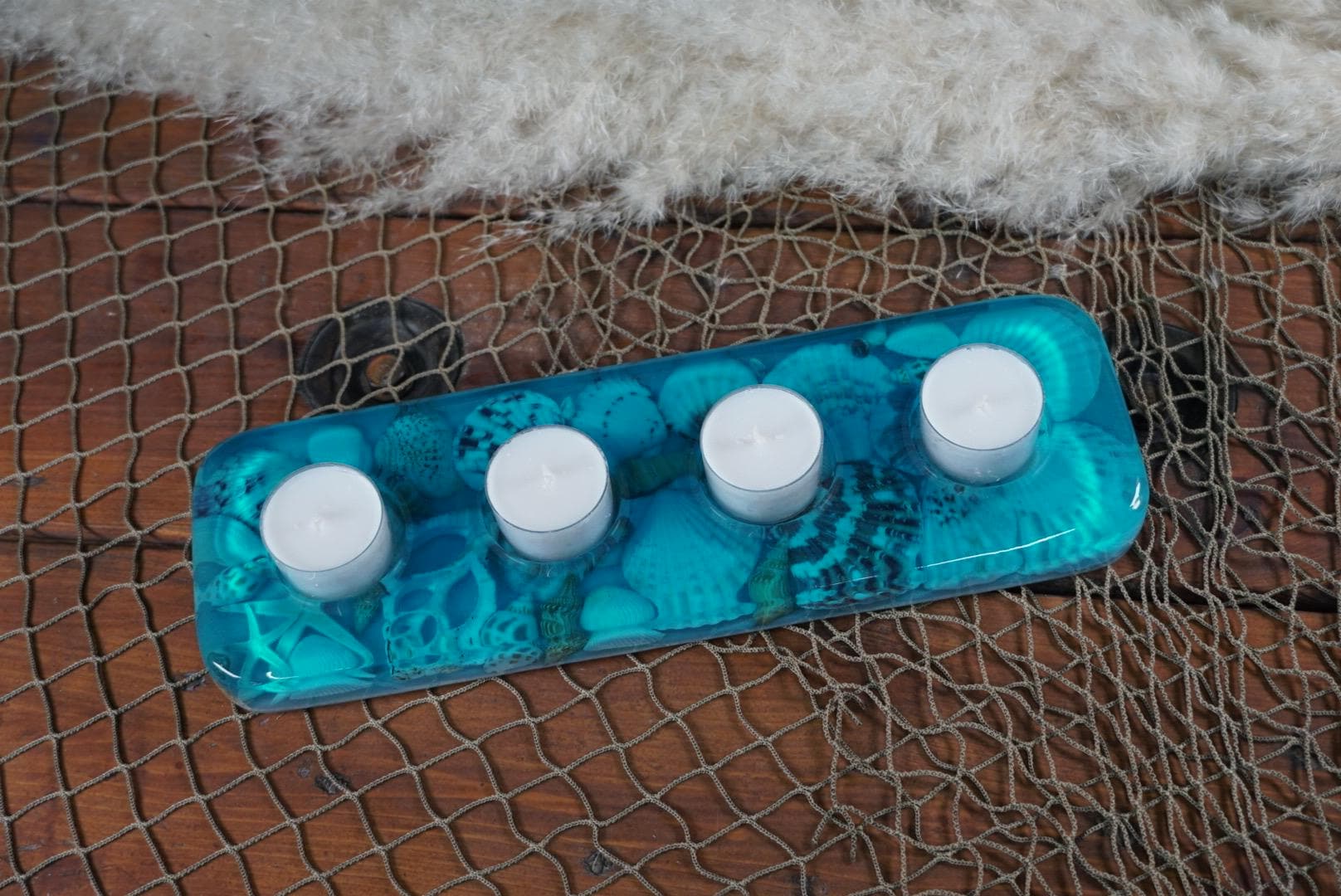 Sea Shell Tea light Candle Holder