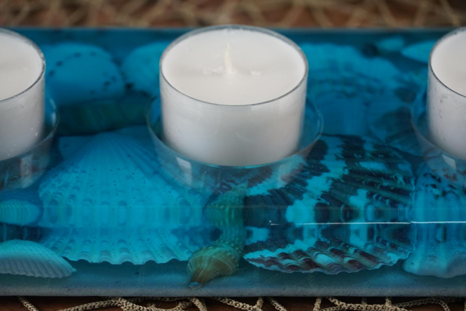 Sea Shell Tea light Candle Holder