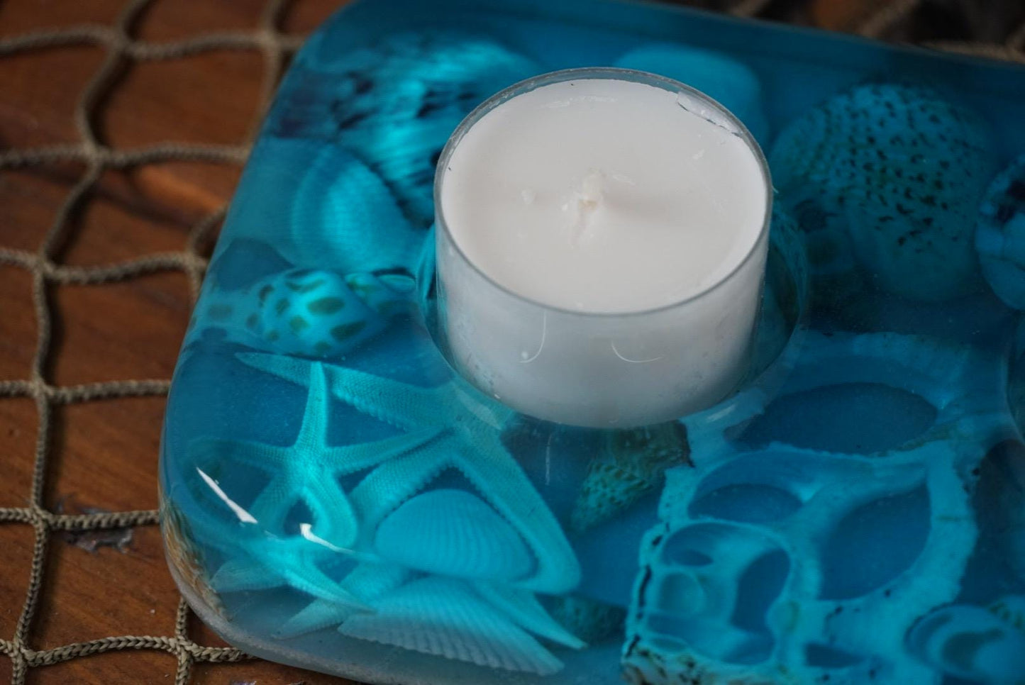 Sea Shell Tea light Candle Holder